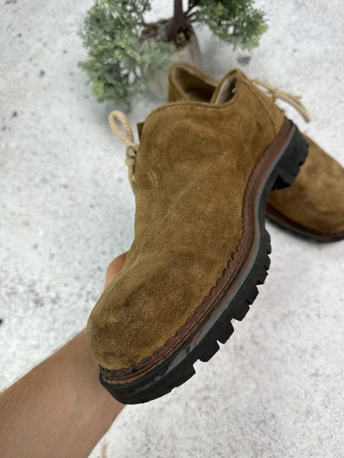 Genuine Leather × Vintage Vintage Stockerpoint Suede Shoes Men 41 Made in Italy 8 Size US 8 / EU 41 - 10 Thumbnail