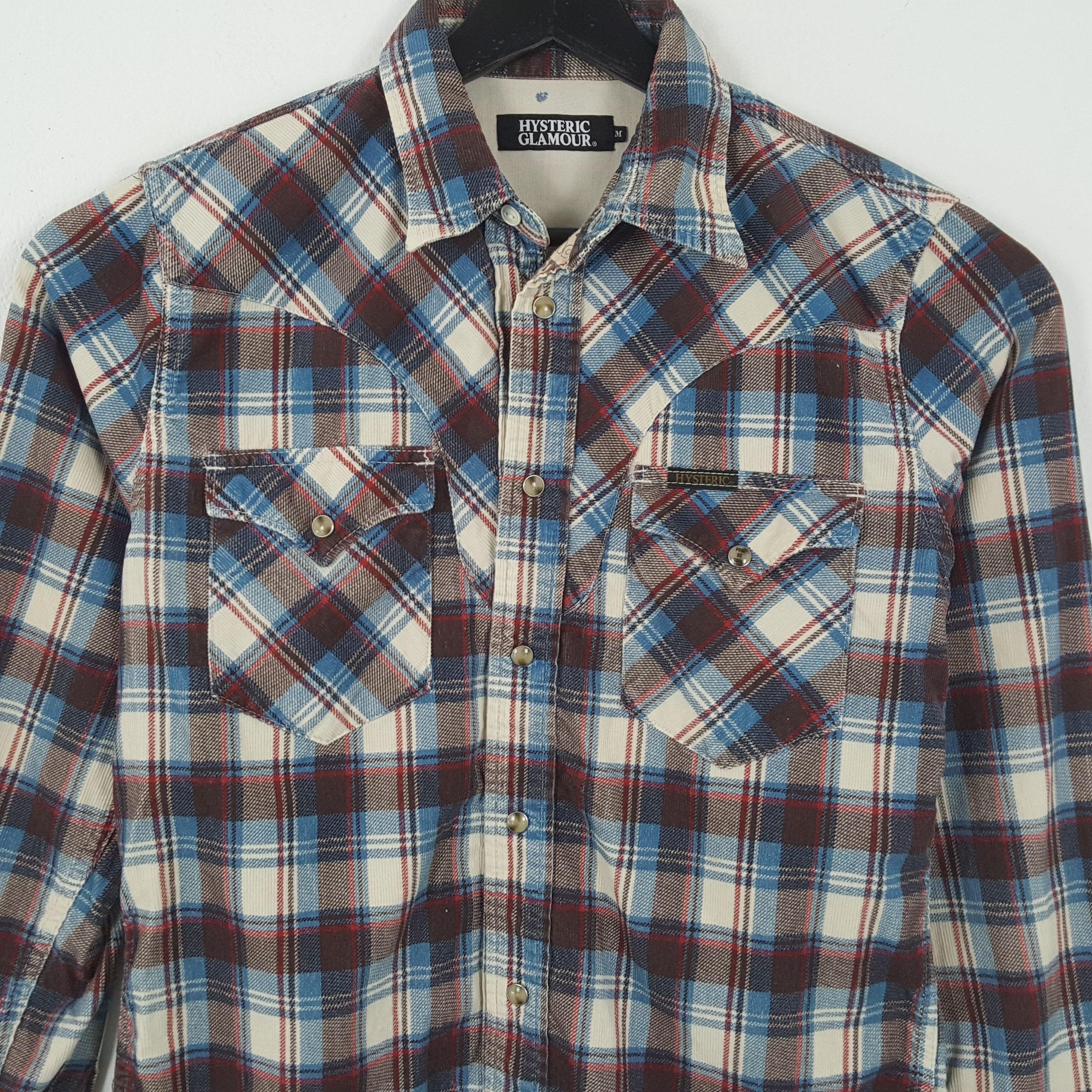 Hysteric Glamour × Japanese Brand × Vintage HYSTERIC GLAMOUR Japanese Brand Custom Art Shirt Size US M / EU 48-50 / 2 - 4 Thumbnail