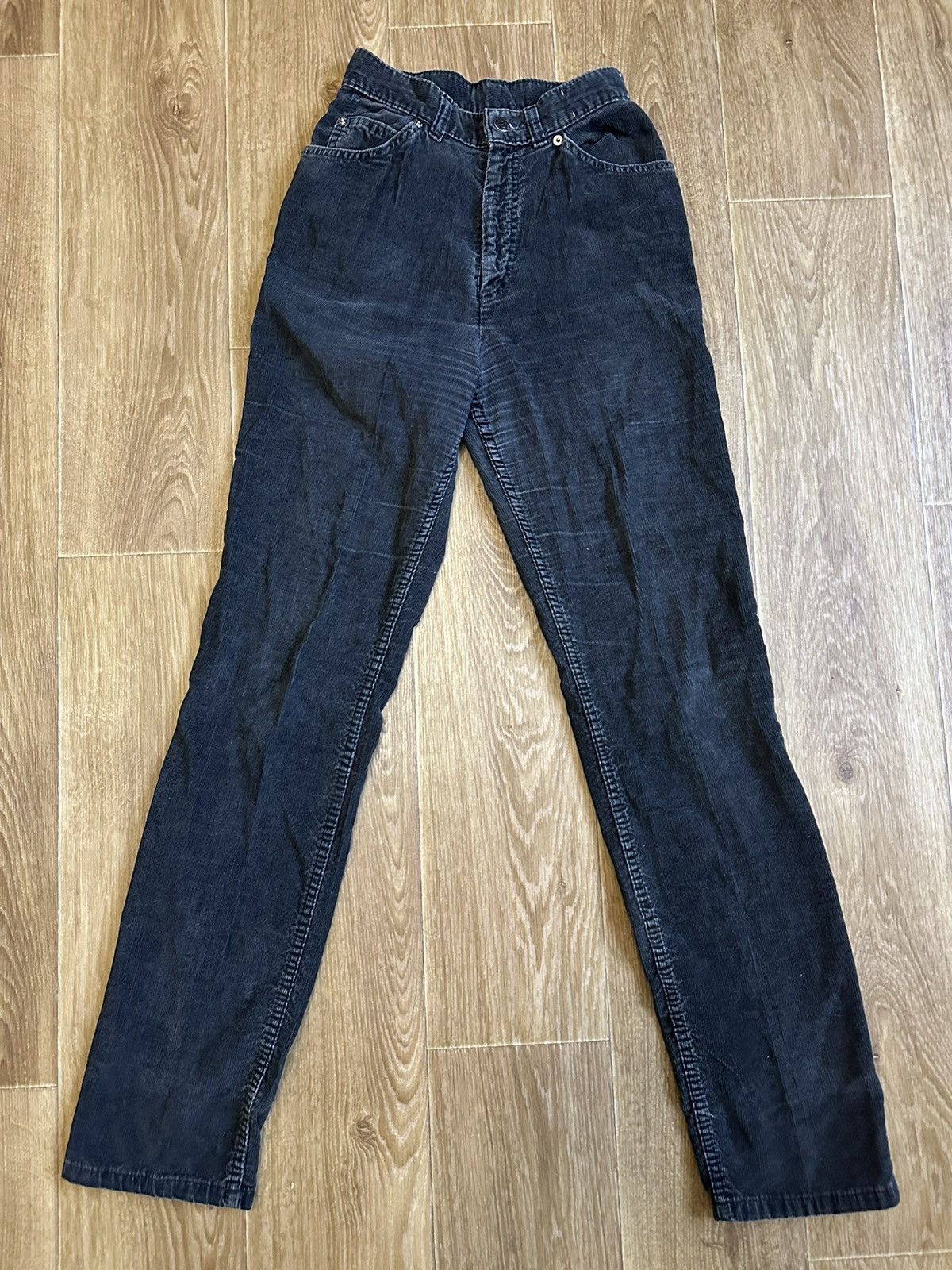 Levi's × Levi's Vintage Clothing × Vintage Vintage 70s Levis Corduroy Pants Womens 23x31 Gray White Tab Size 23" - 6 Thumbnail