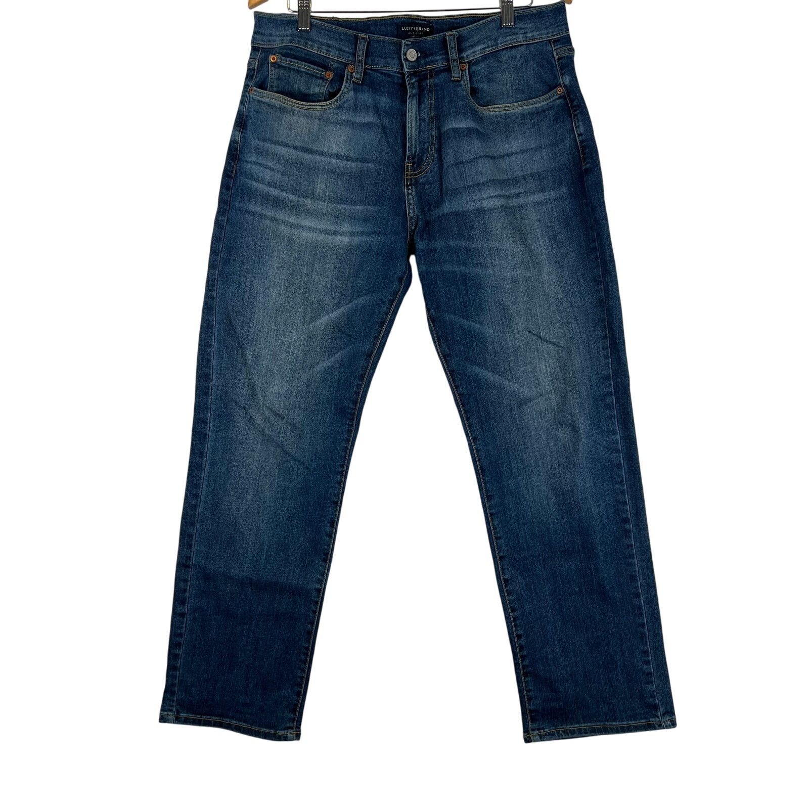 Lucky Brand Lucky Brand Jeans Mens 34x30 Blue 221 Straight Denim Size US 34 / EU 50 - 1 Thumbnail