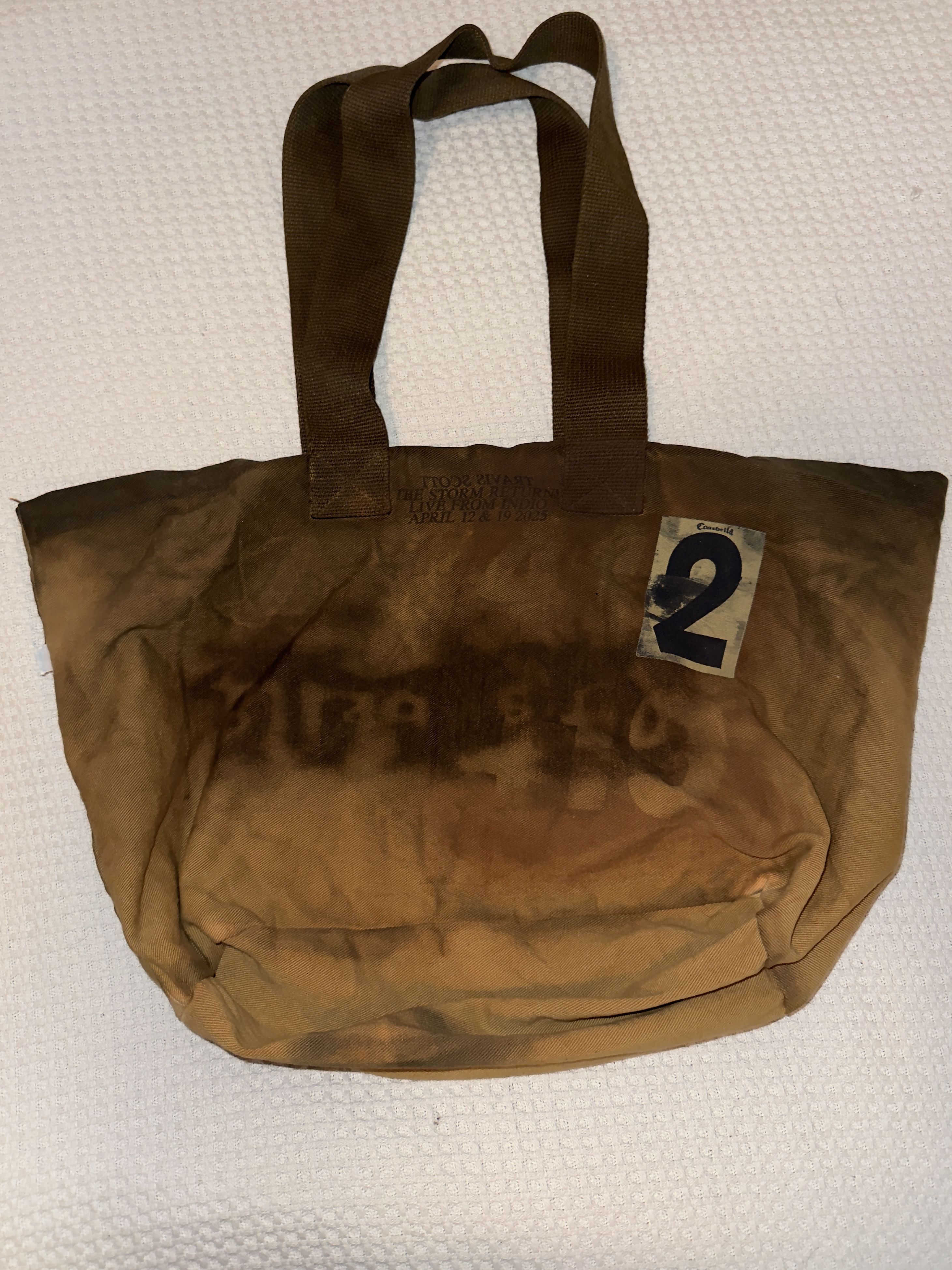 Travis Scott Travis Scott Coachella 2025 Tote Bag Size ONE SIZE - 2 Thumbnail