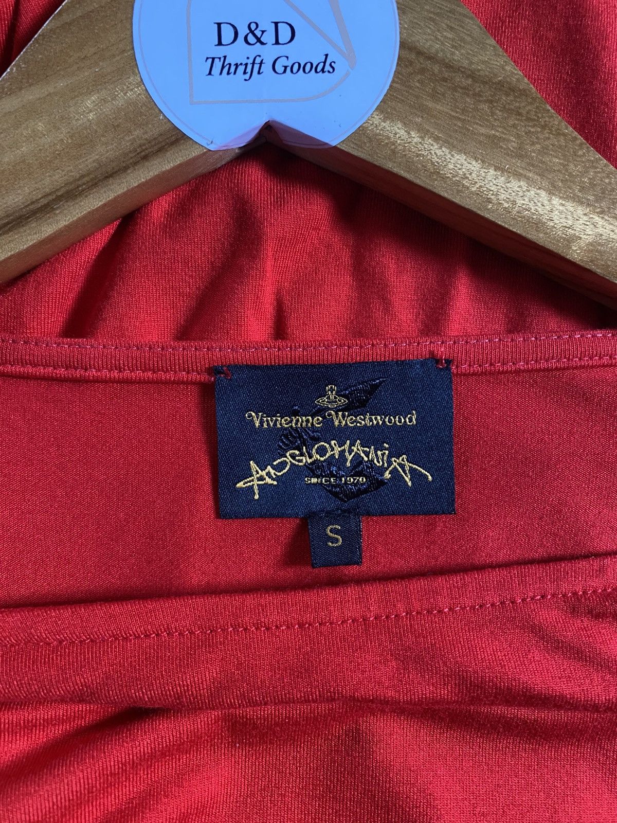 Vivienne Westwood Vivienne Westwood Anglomania Viscose Red Dress Size S / US 4 / IT 40 - 2 Thumbnail