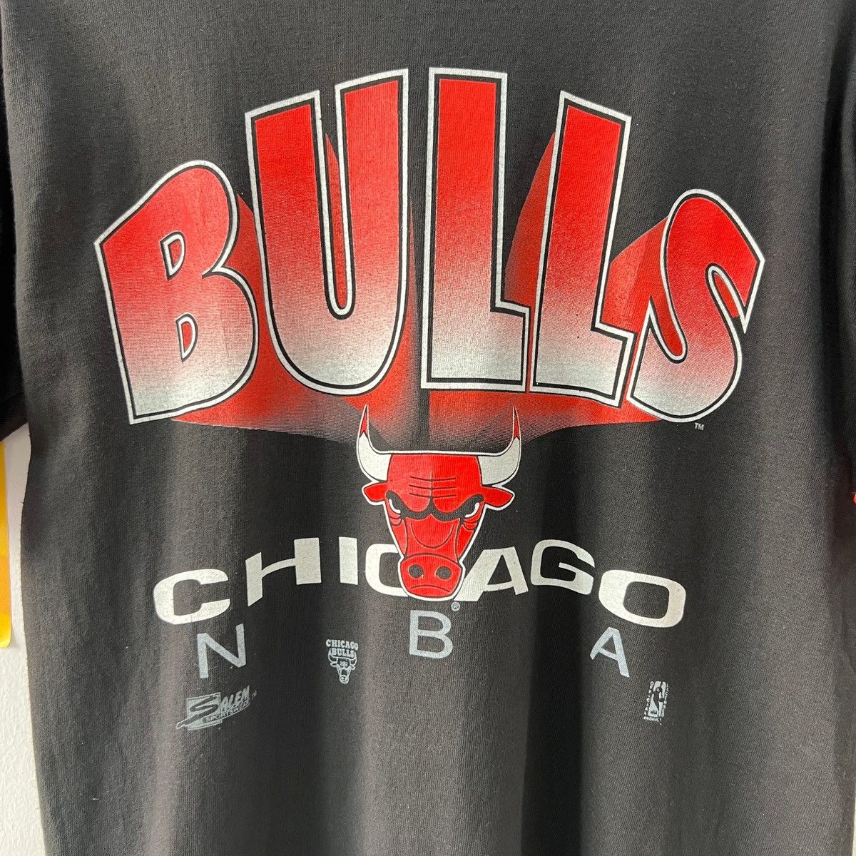 NBA × Salem Sportswear Vintage Chicago Bulls Mid/Late 90’s Salem Tee - M/L Size US M / EU 48-50 / 2 - 2 Thumbnail