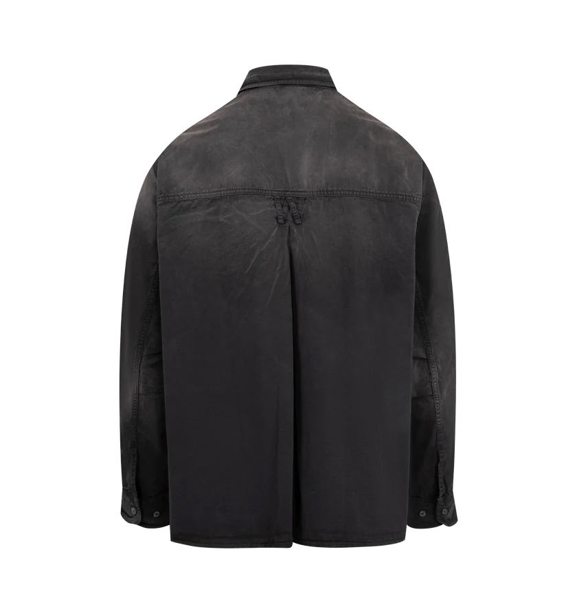 Willy Chavarria o1h1sh11225 Corcoran Shirt in Black Size US L / EU 52-54 / 3 - 2 Thumbnail