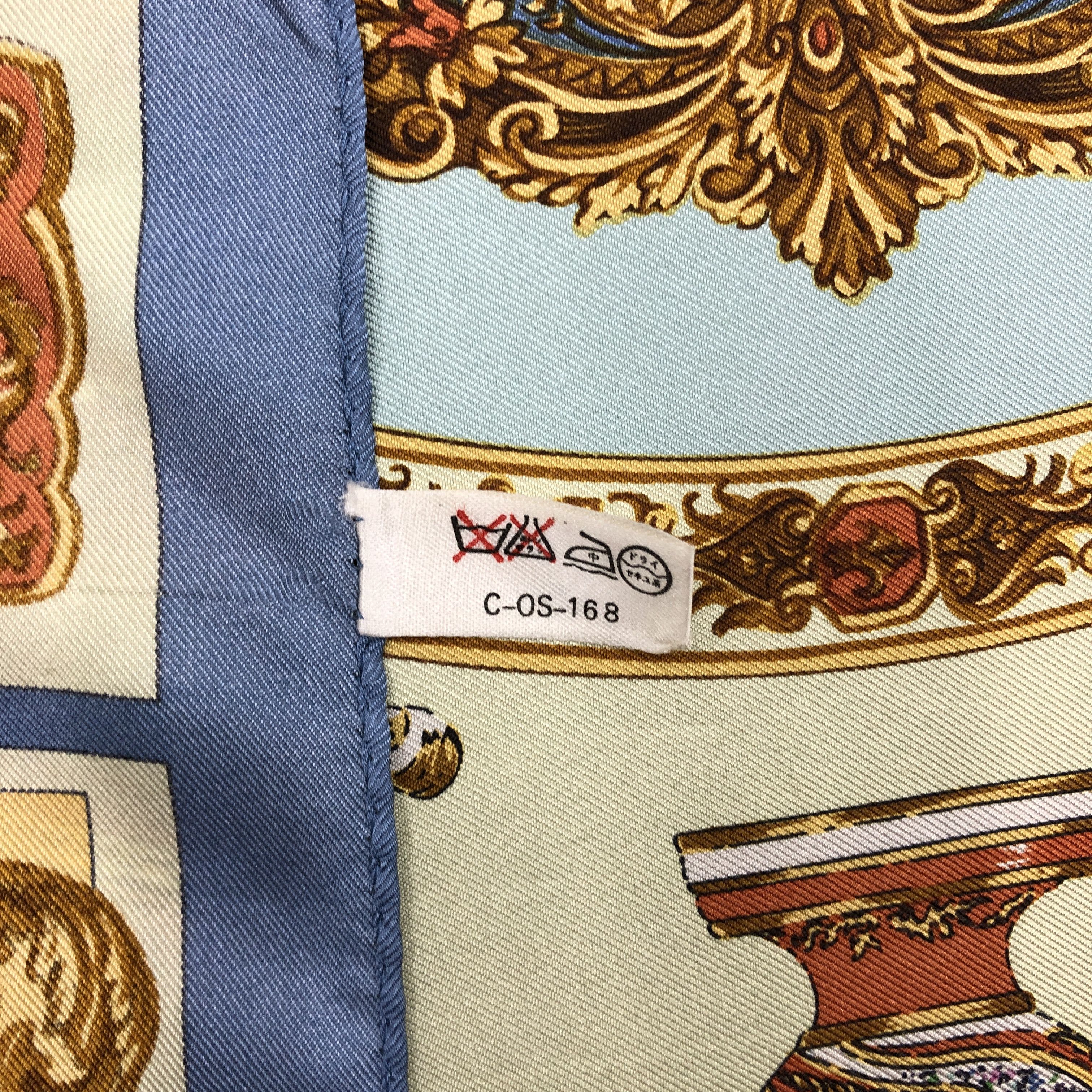 Japanese Brand Vintage Louis Joone SILK Scarf Twill Stole Wraps Scarves Size ONE SIZE - 8 Thumbnail