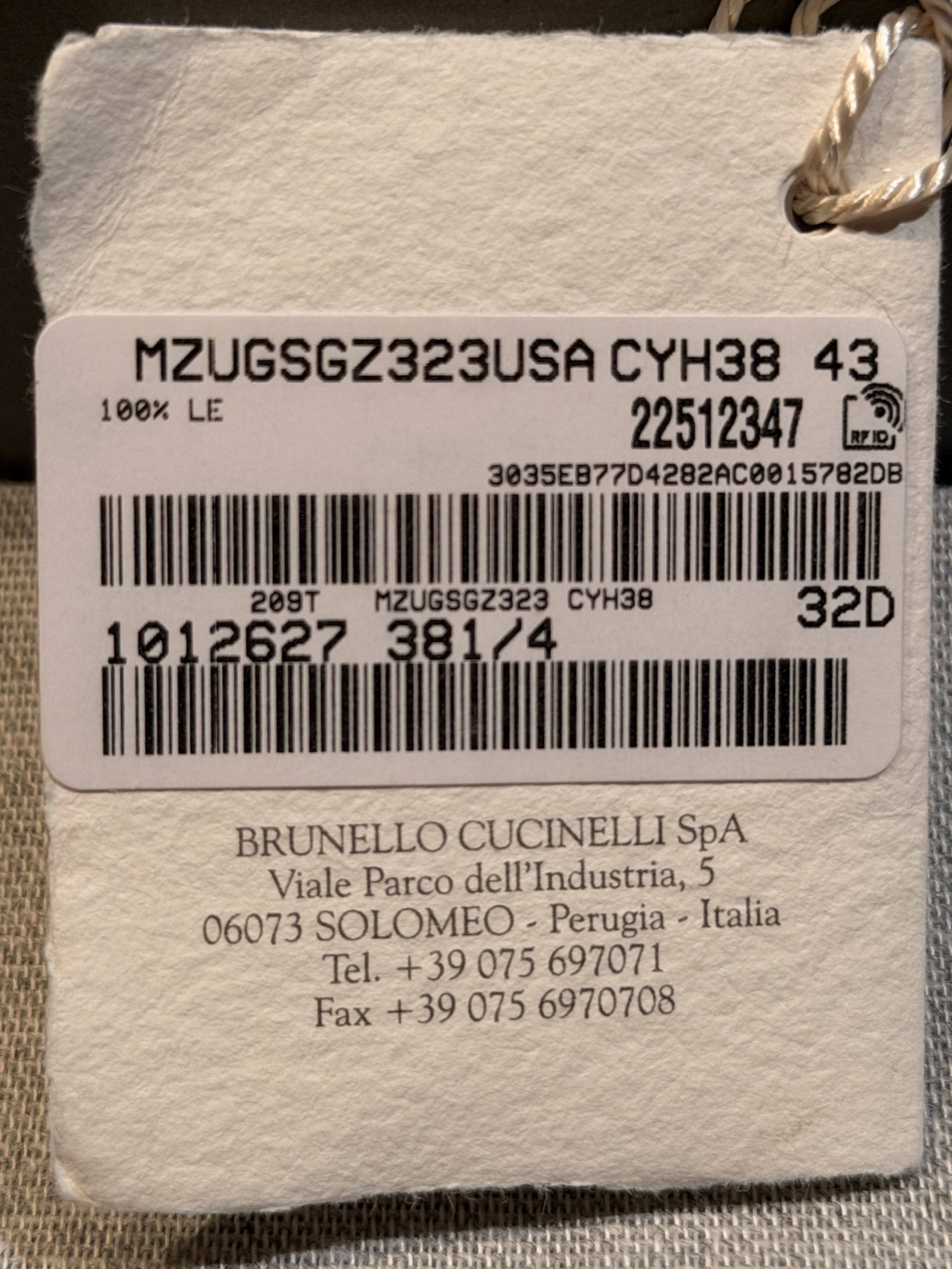 Brunello Cucinelli Brunello Cucinelli Leather Sneakers (Suede Accents) Size US 10 / EU 43 - 7 Thumbnail