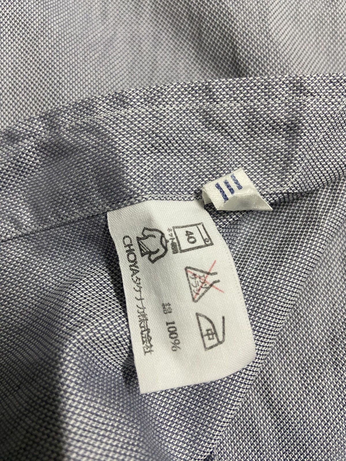 Dior Christian Dior Blue Shirt With White Collar Size US M / EU 48-50 / 2 - 9 Thumbnail