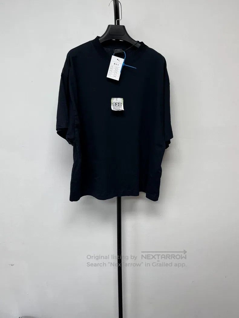 Balenciaga Balenciaga Plane Ticket 520 Limited Edition Short Sleeve T Size US M / EU 48-50 / 2 - 1 Thumbnail