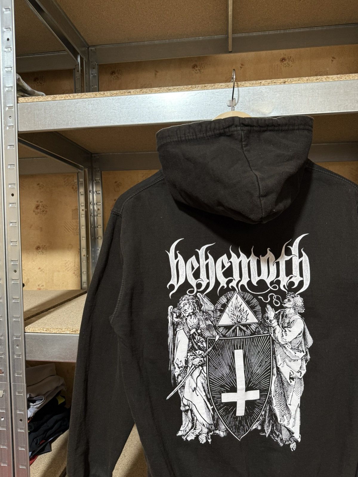 Band Tees × Vintage Vintage 2015 Behemoth The Satanist Black Metal Hoodie Y2K Size US S / EU 44-46 / 1 - 3 Thumbnail