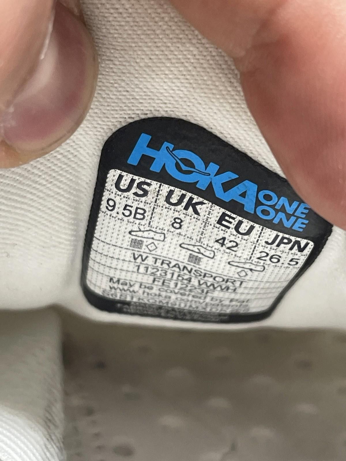 Other HOKA Transport Running Shoes Womens Size 9.5 White Sneakers Size US 9.5 / IT 39.5 - 10 Thumbnail
