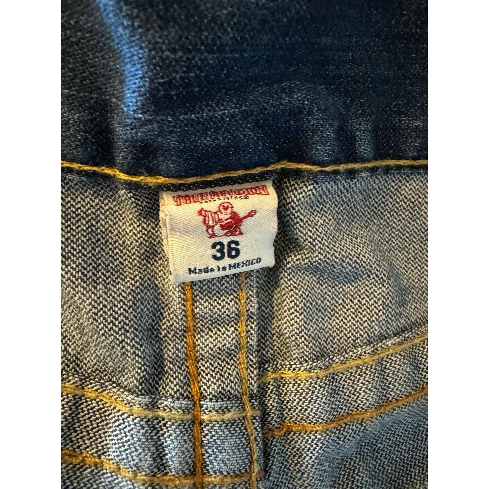 True Religion TRUE RELIGION NEW Ricky Relaxed Straights Men’s Jeans Size US 36 / EU 52 - 11 Thumbnail