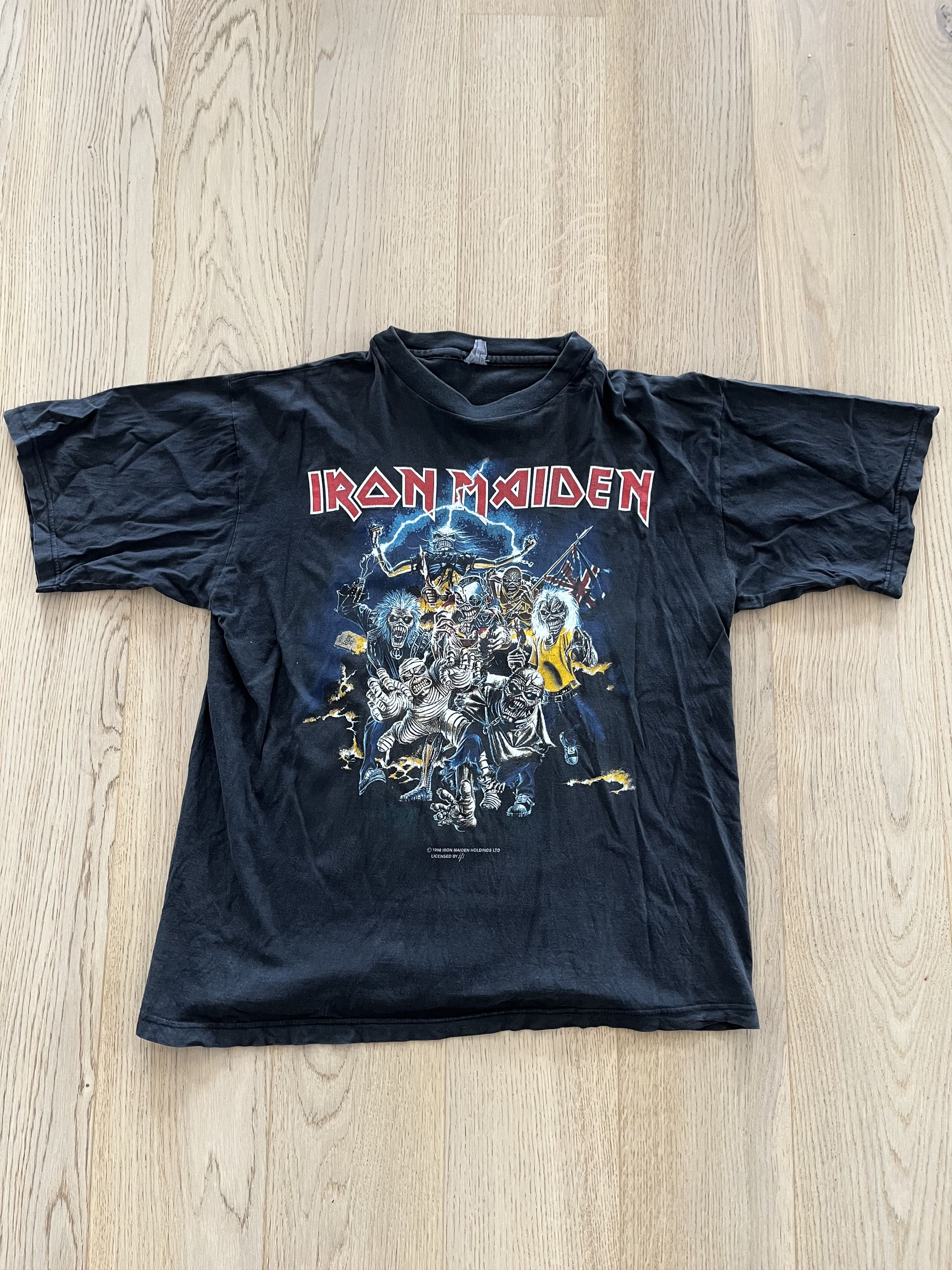 Vintage Iron Maiden Best Of The Beast 96' Tee