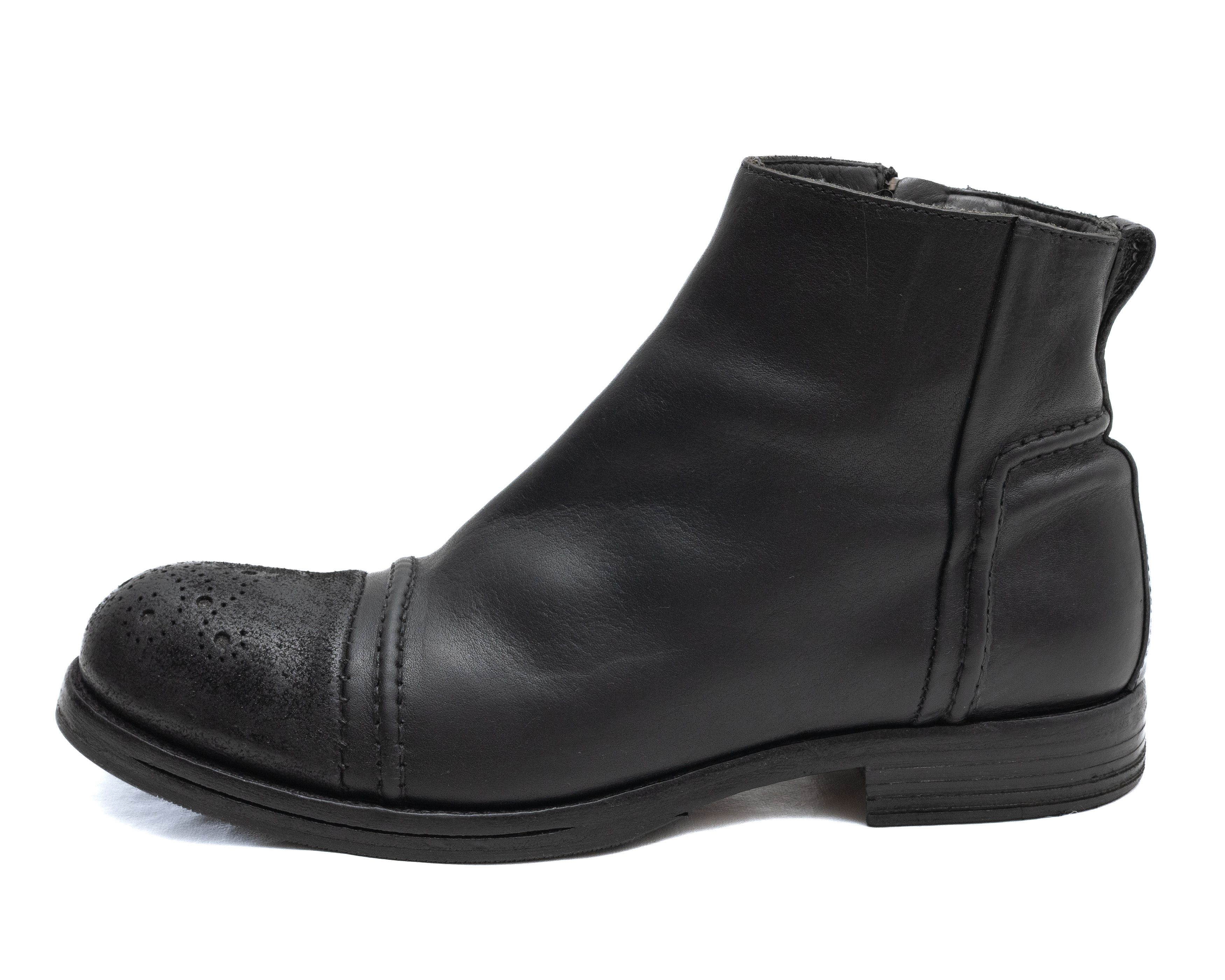 MoMA MOMA Leather Tie Cap Zip Up Boots Size US 8 / EU 41 - 2 Thumbnail