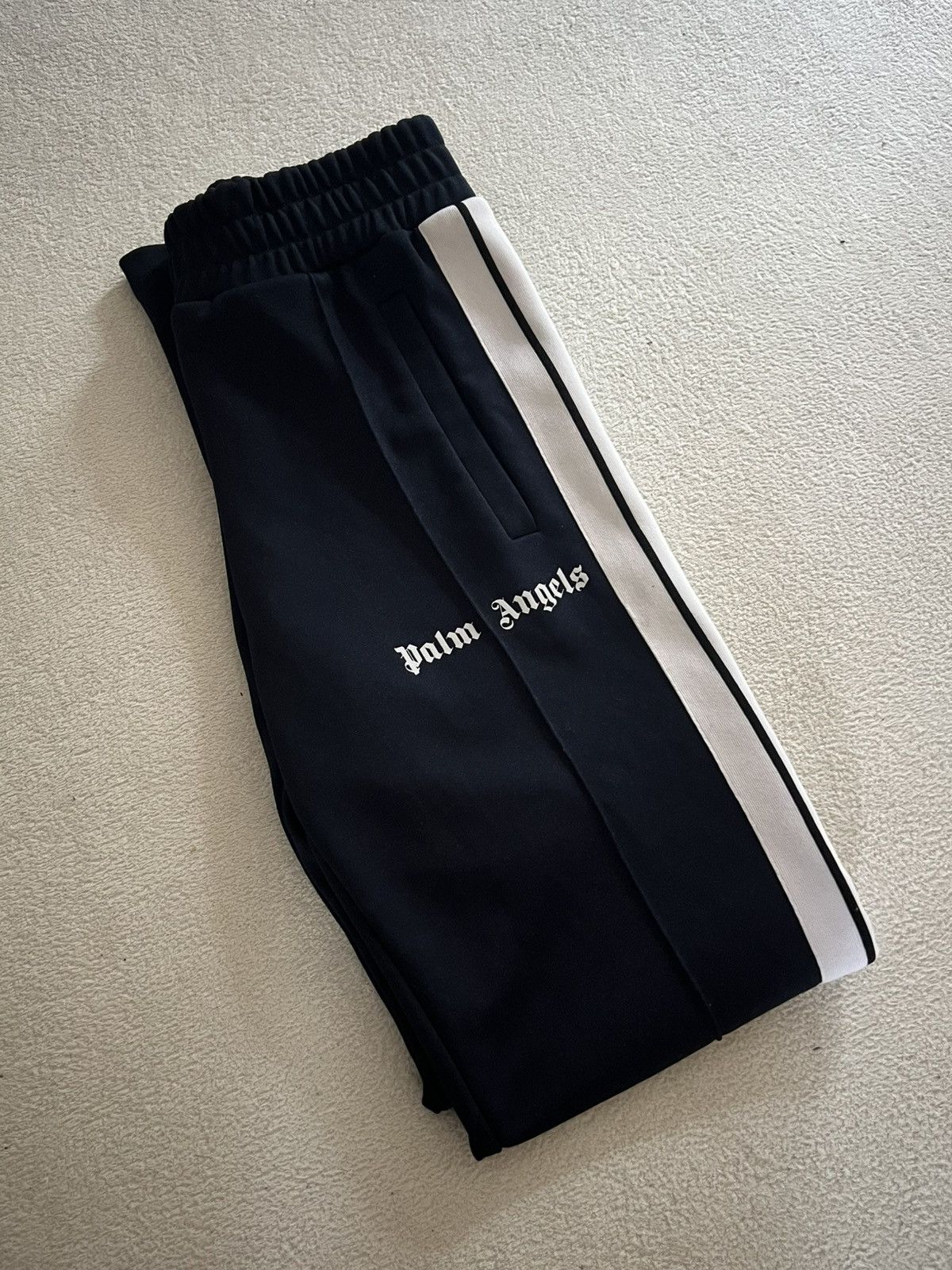 Palm Angels Palm Angels Track Pants Navy fit M/L Size US 33 - 1 Thumbnail