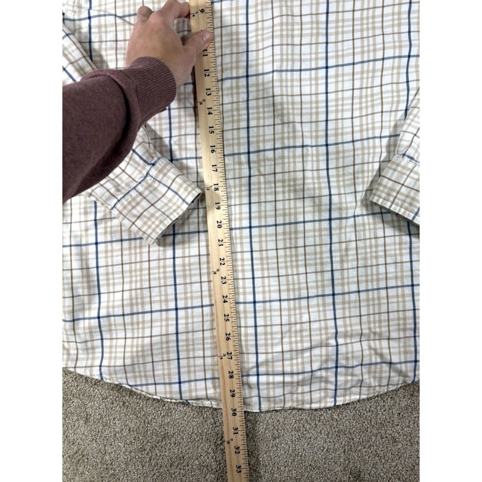 Vintage VINTAGE Cabela's Flannel Shirt Plaid Western Pearl Snap White 100% Cotton Men’s XL Shirt Mens XL Size US XL / EU 56 / 4 - 6 Thumbnail