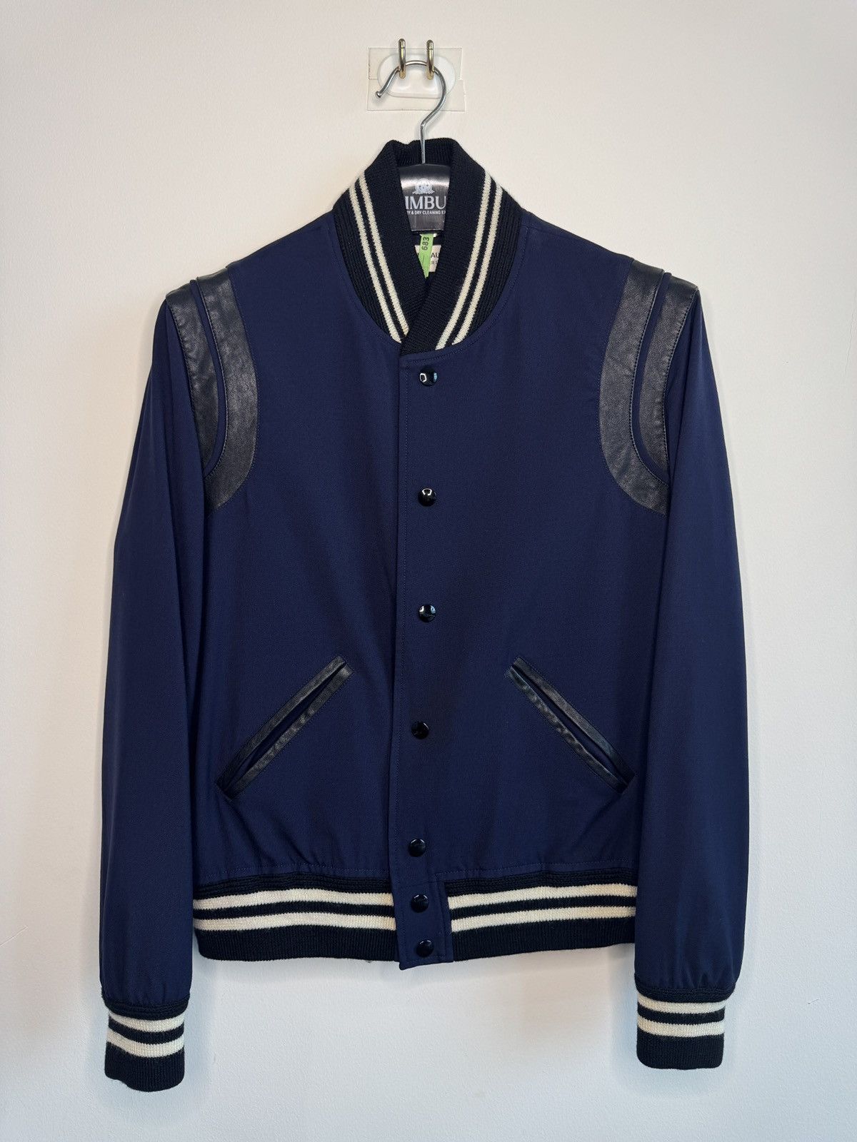 Saint Laurent Paris Saint Laurent Paris teddy varsity jacket Size US S / EU 44-46 / 1 - 1 Thumbnail