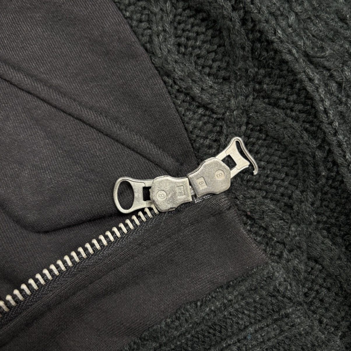 KMRii 2000s Redark - Ninja Hooded Wool Hybrid Zip Up Hoodie Size US M / EU 48-50 / 2 - 8 Thumbnail