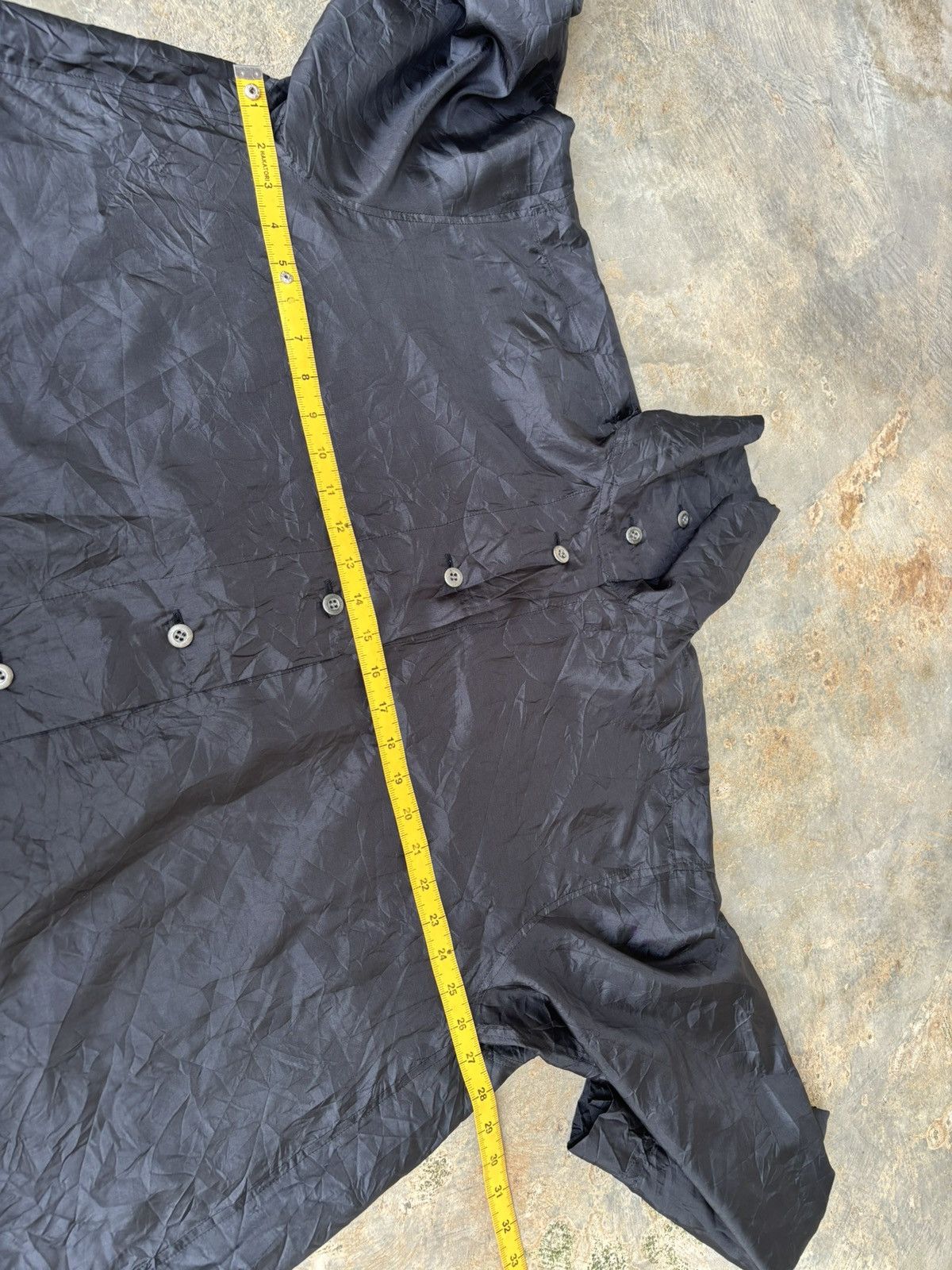 Issey Miyake Issey Miyake Yohji Yamamoto Style Black Shirt Size US M / EU 48-50 / 2 - 9 Thumbnail