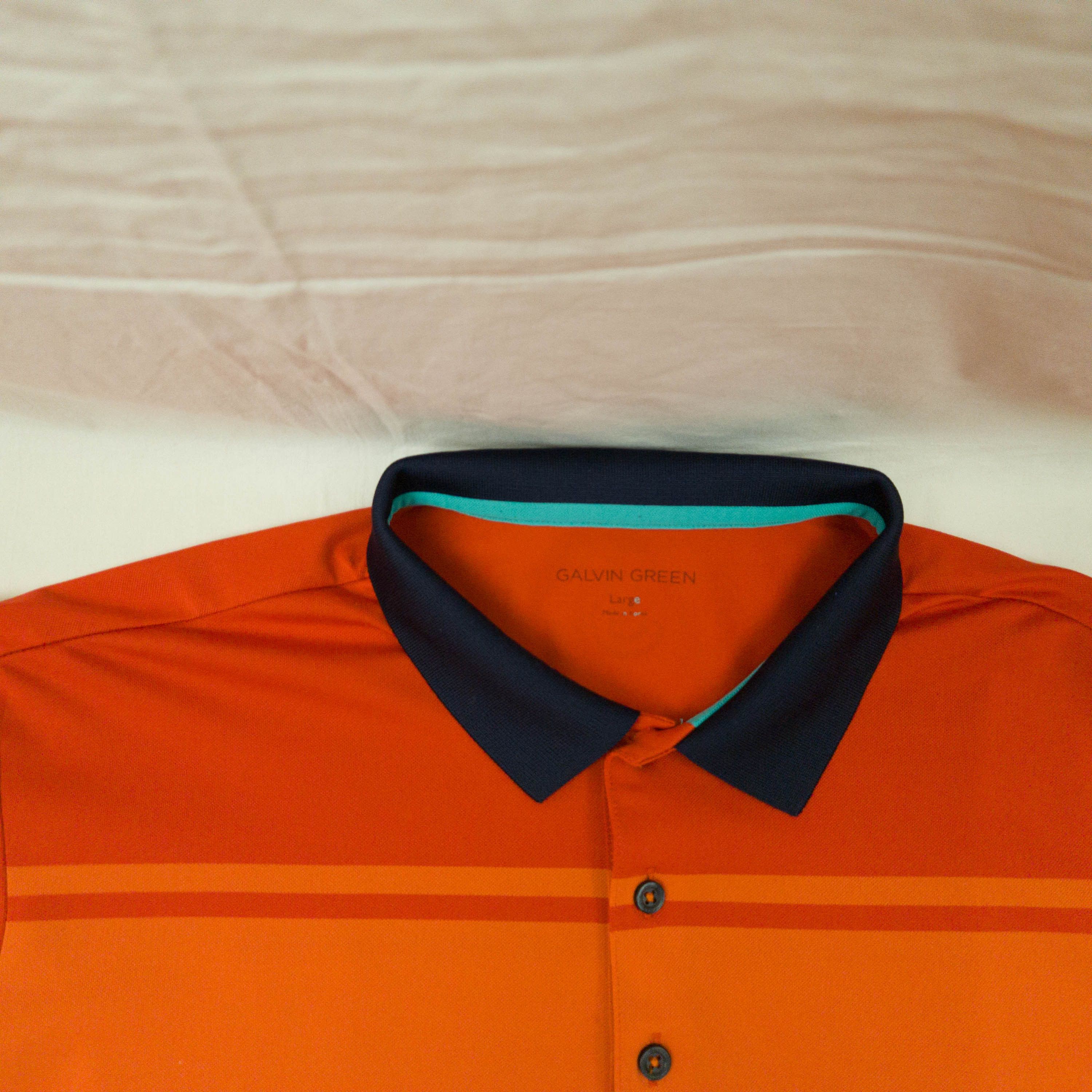 Galvin Green Galvin Green mens top polo polyester size L-XL ( LABEL L) Size US L / EU 52-54 / 3 - 5 Thumbnail
