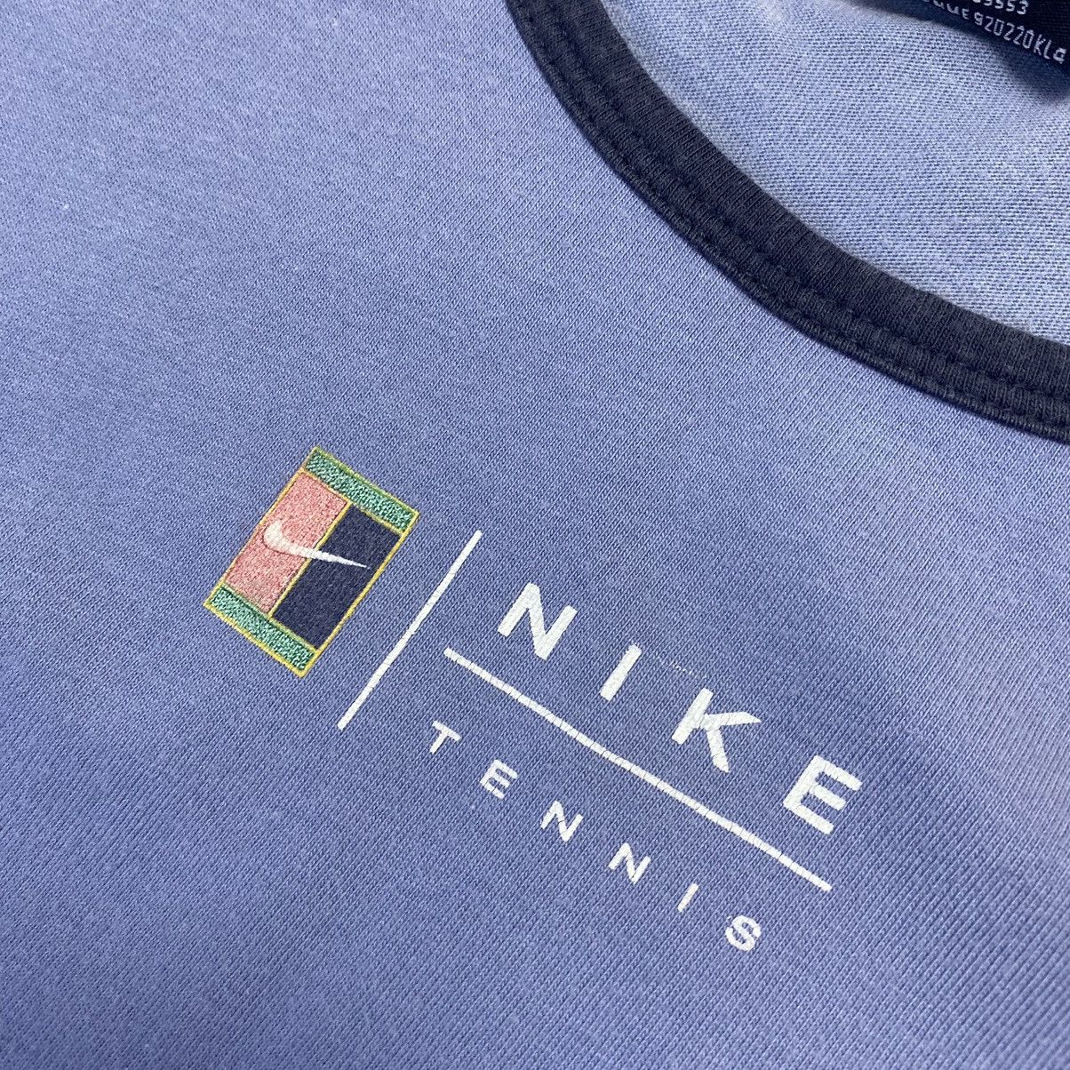 Vintage Vintage Nike Tennis Centre Logo 90’s y2k women tee Size L / US 10 / IT 46 - 3 Thumbnail