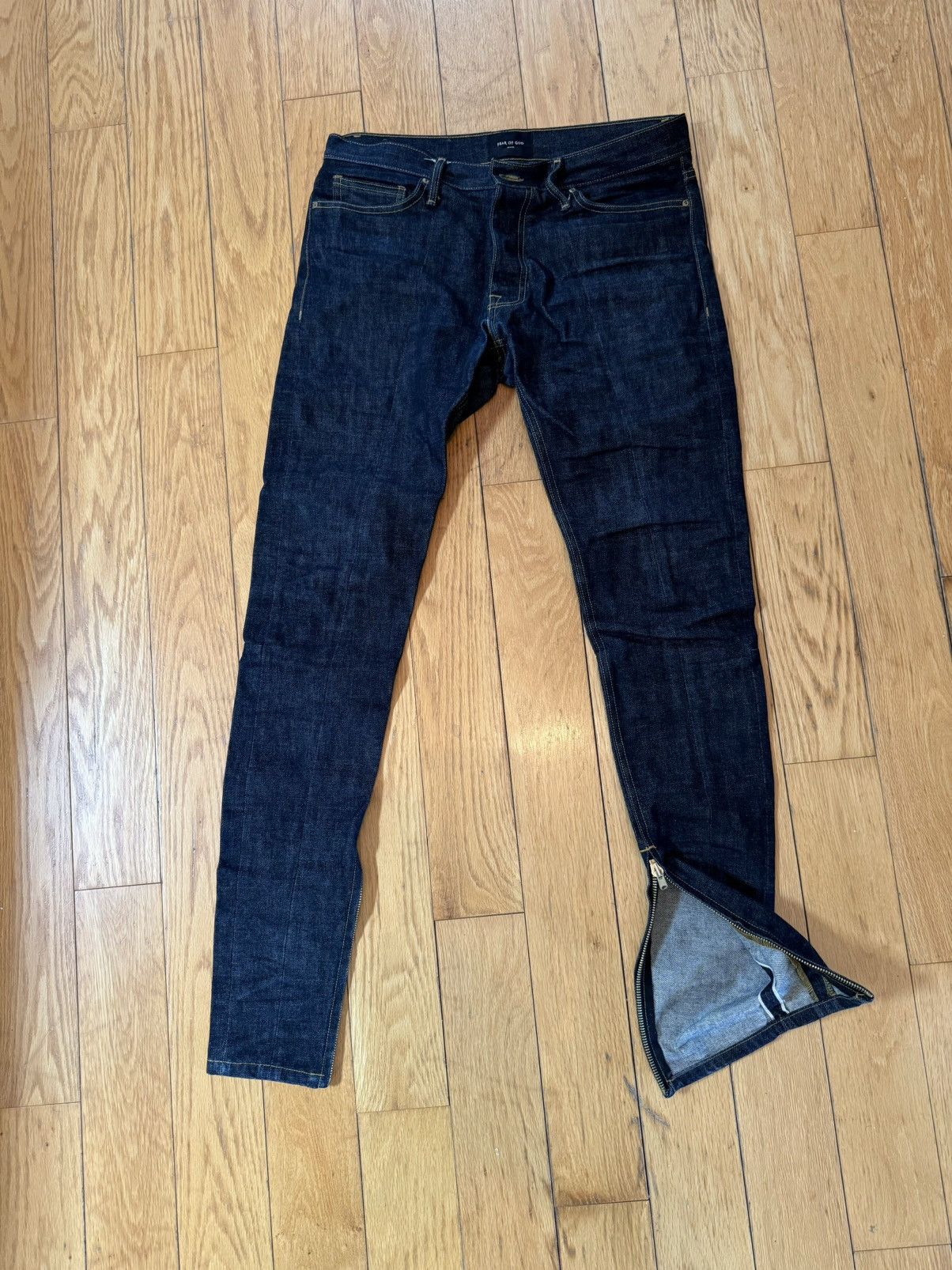 Fear of God Fear Of God Denim Dark Blue 32 Size US 32 / EU 48 - 3 Thumbnail