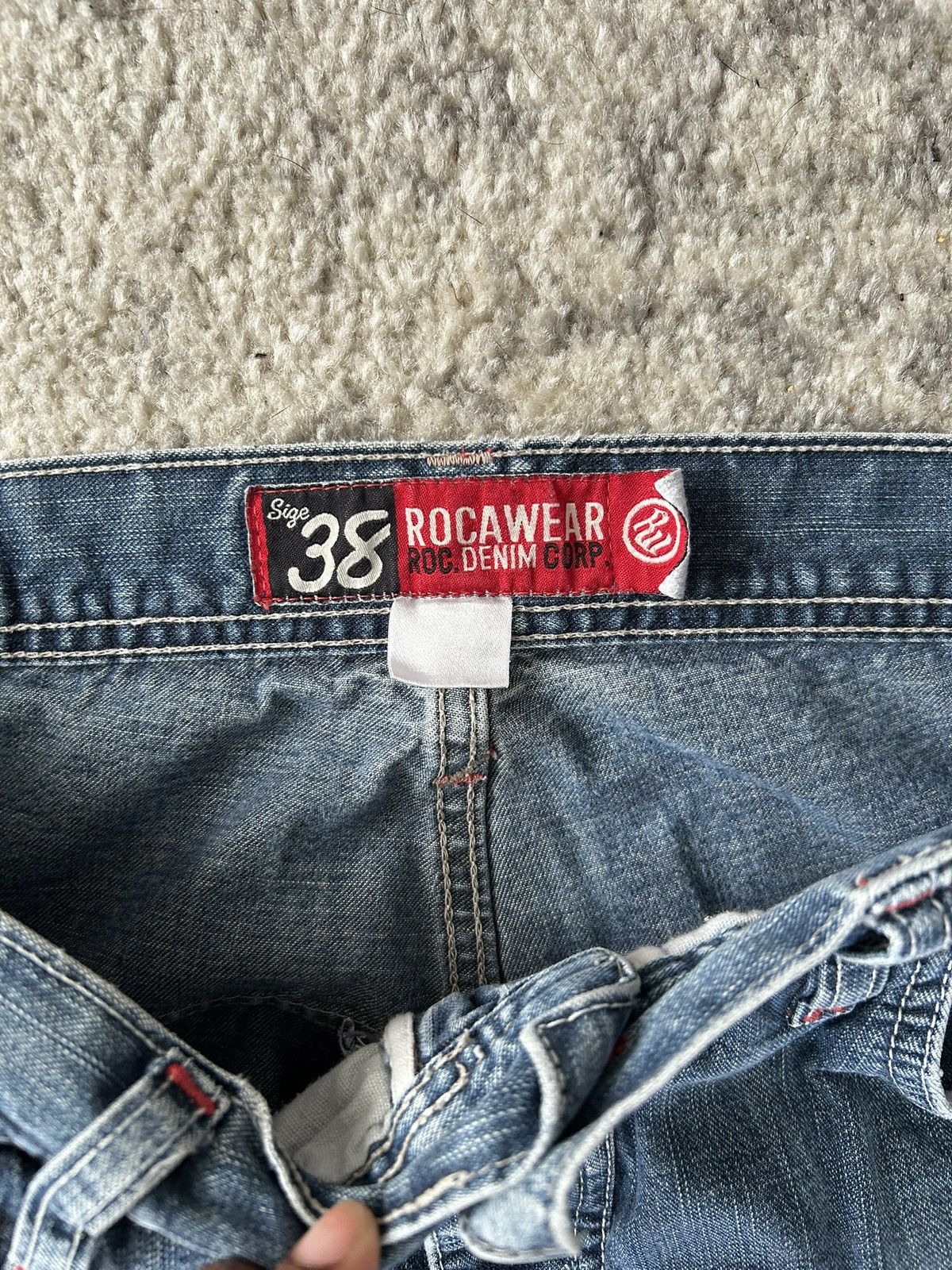 Rocawear Vintage Rocawear Baggy Jeans Size US 38 / EU 54 - 10 Thumbnail