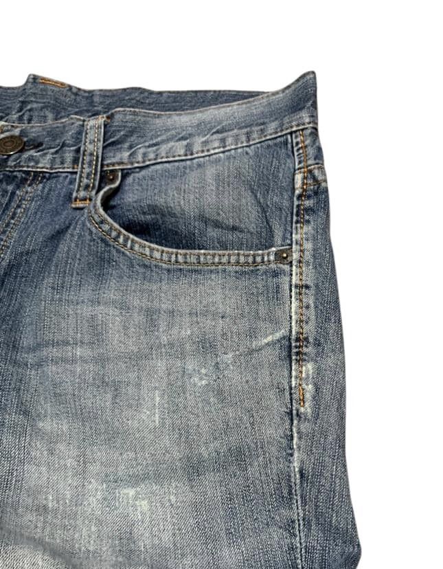 Edwin Vintage Edwin Gold Rush Straight Leg Jeans Faded Blue Size US 35 - 6 Thumbnail