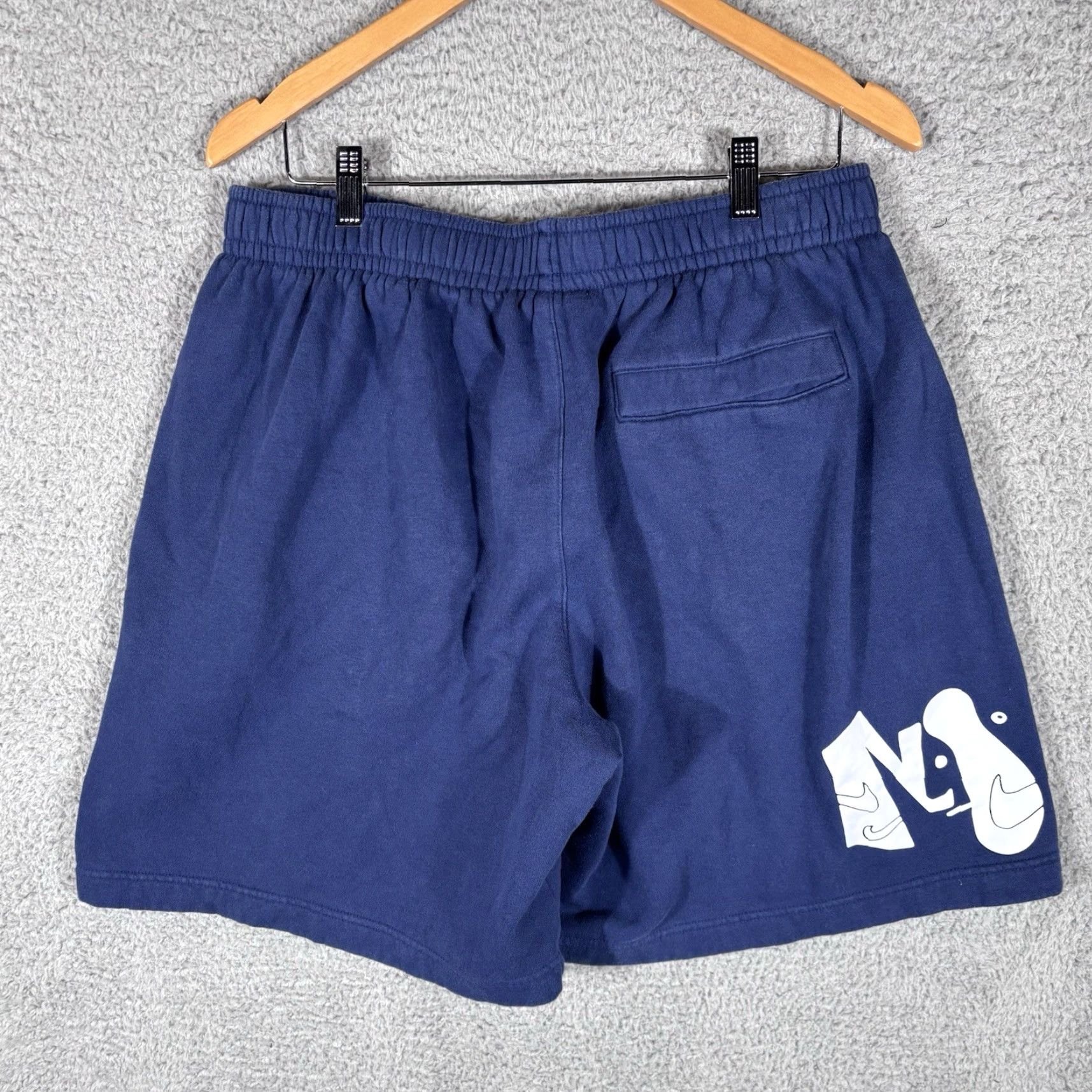 Nike Nike Men's Sportswear Club Fleece Shorts XL Standard Fit Navy DQ4659-410 Size US 36 / EU 52 - 2 Thumbnail