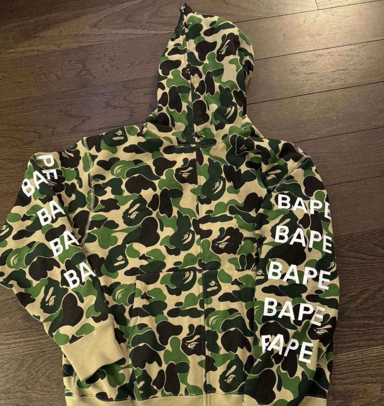 Bape Bape ABC Camo Relaxed Full Zip Hoodie Size US XL / EU 56 / 4 - 1 Thumbnail