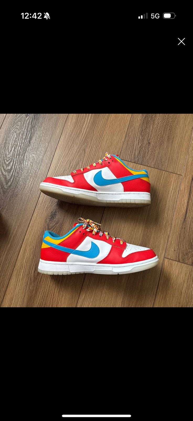 Nike Fruity pebble dunks Size US 9 / EU 42 - 2 Thumbnail