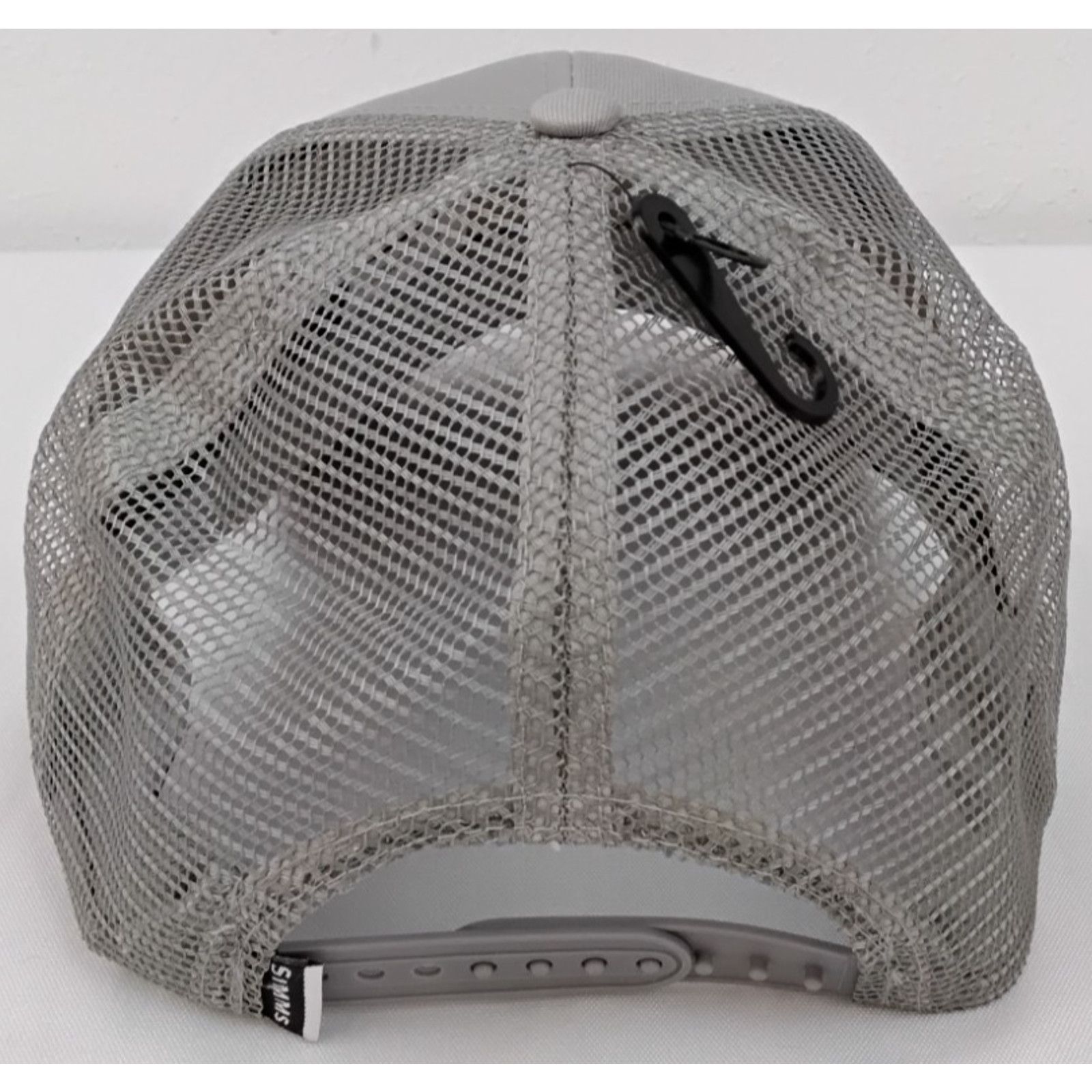 Simms Simms USA Catch Trucker Sterling Gray Ball Cap New With Tag Size ONE SIZE - 5 Thumbnail