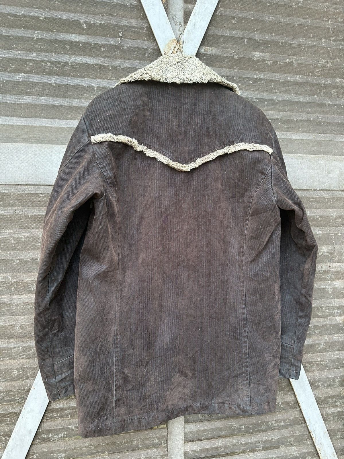 Levi's 👹Vintage Levis Brown Corduroy Fleece Lined Jacket Size US XL / EU 56 / 4 - 9 Thumbnail