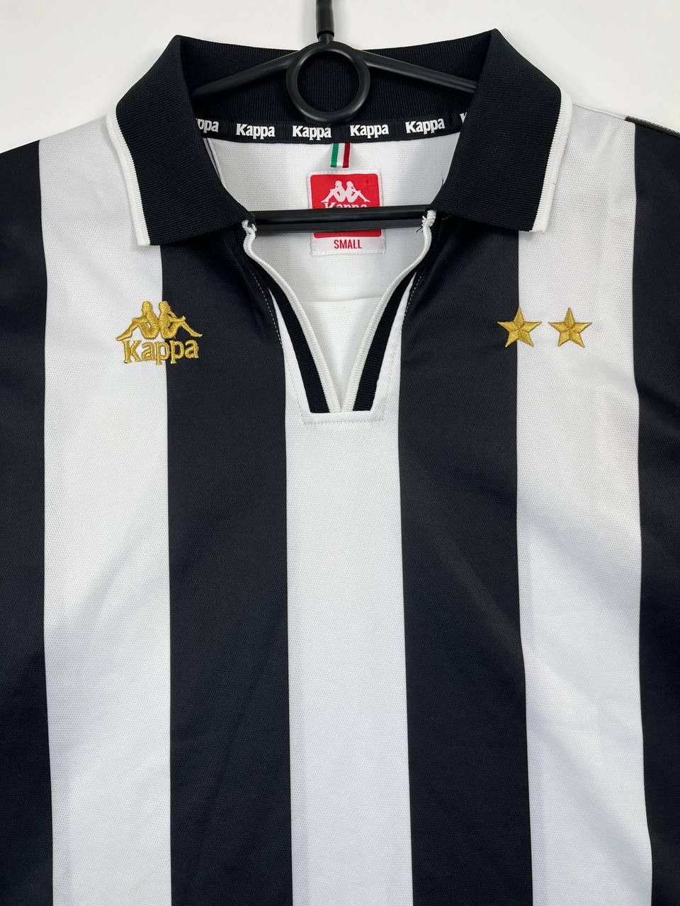 Kappa Juventus Home Shirt Kappa Soccer Jersey Striped Mens Size S Size US S / EU 44-46 / 1 - 2 Thumbnail