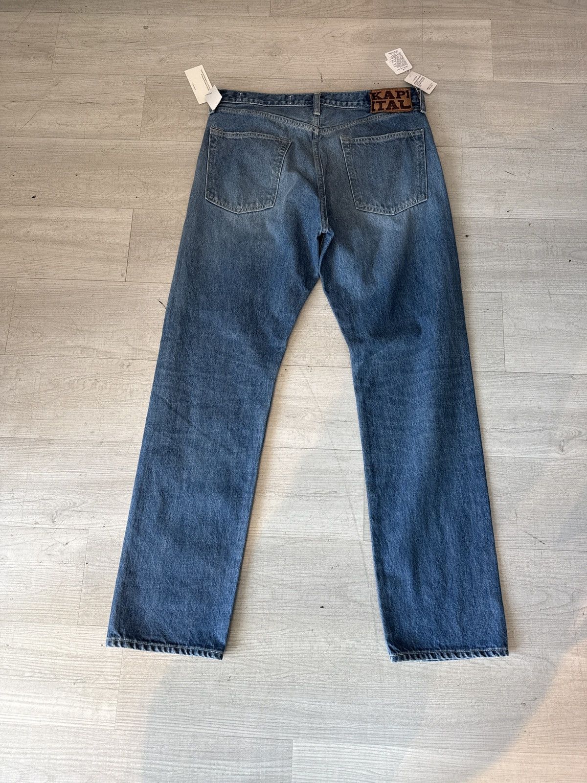 Kapital Kapital 14 Oz Cisco Plain Jeans Size US 32 / EU 48 - 2 Thumbnail