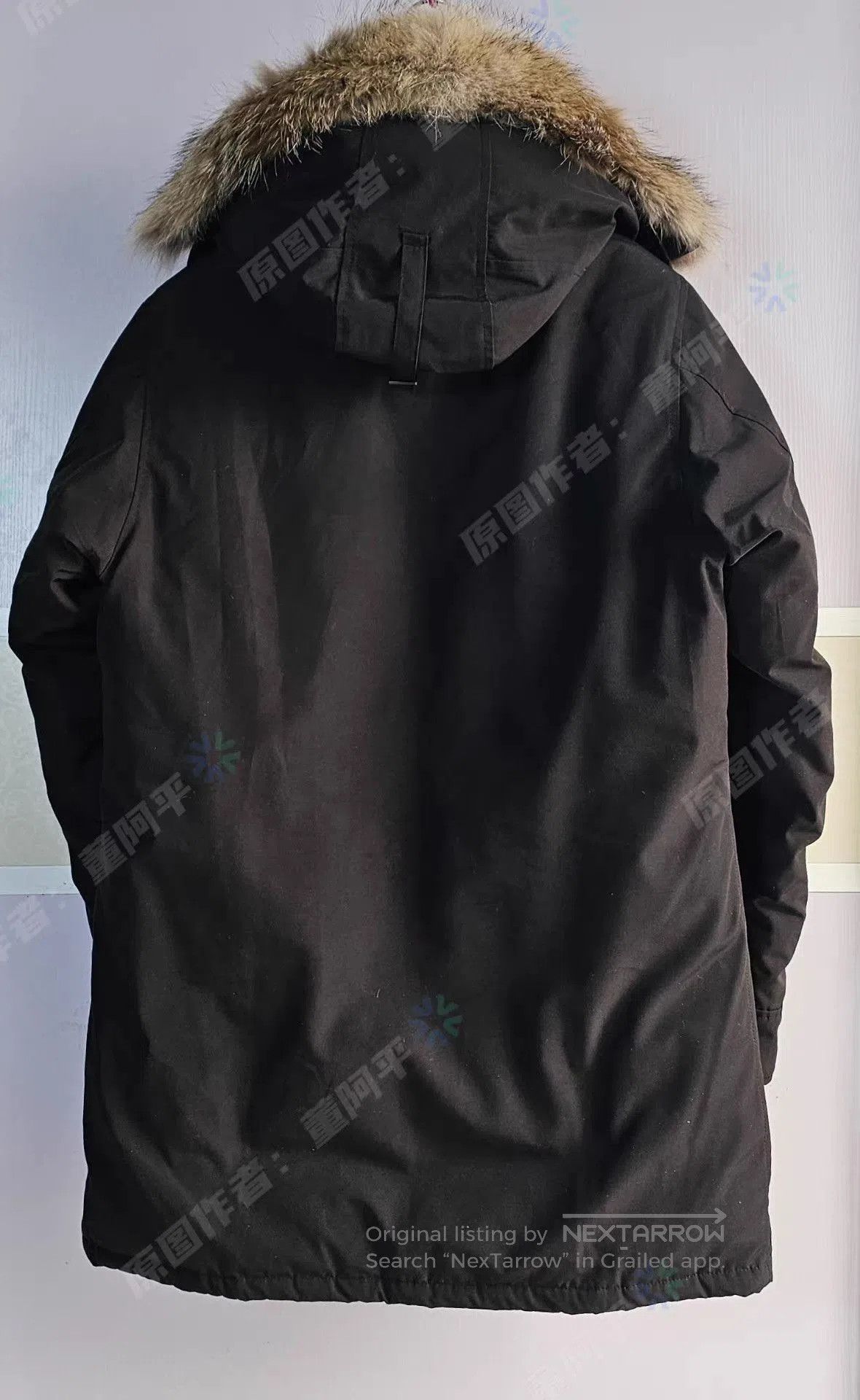 Canada Goose Black Heavy Winter Coat with Fur Hood. Size US M / EU 48-50 / 2 - 3 Thumbnail