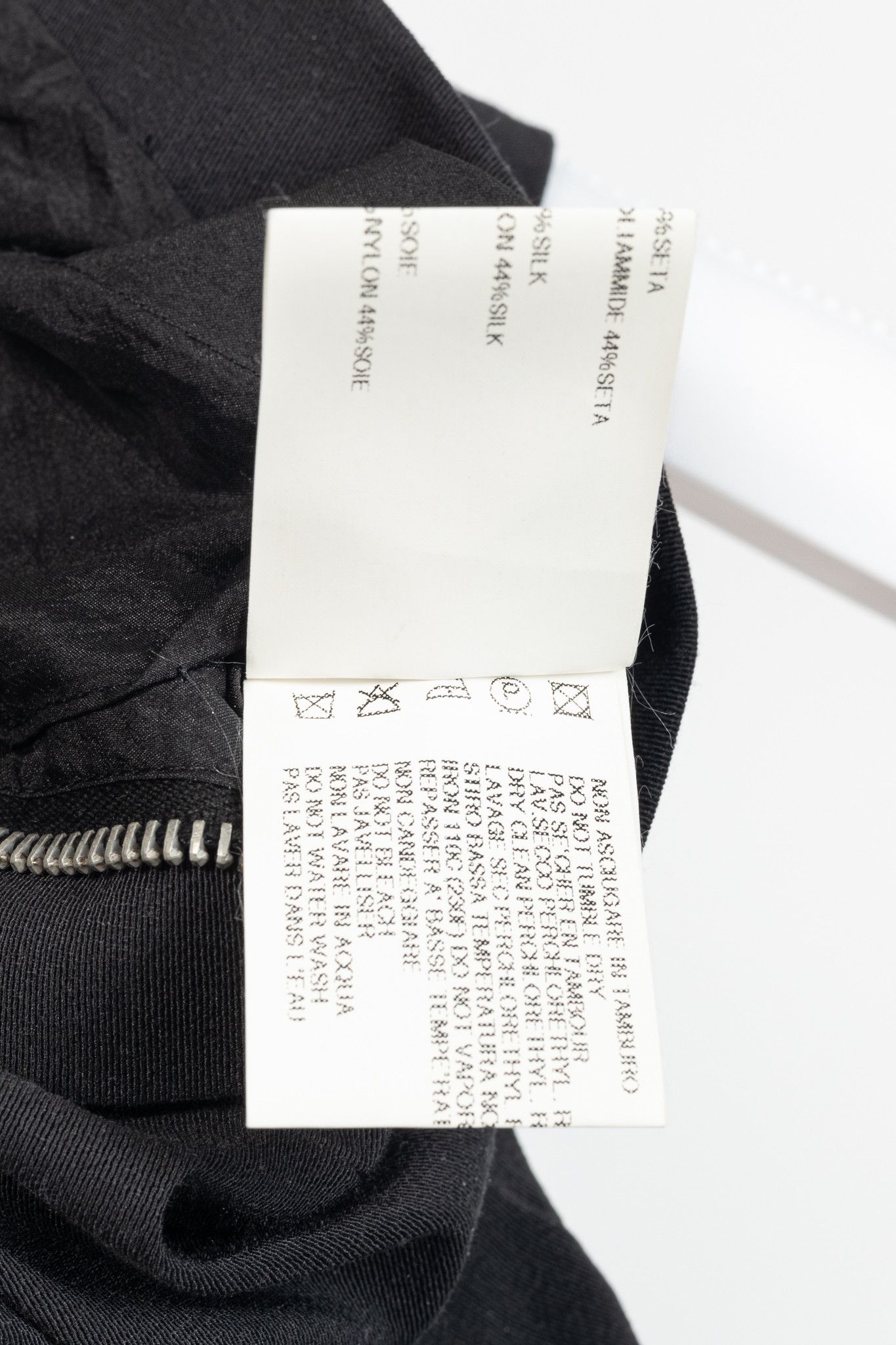 Rick Owens Rick Owens SS11 Runway Black Cotton & Silk Hi-Lo Zip Vest Size M / US 6-8 / IT 42-44 - 9 Thumbnail
