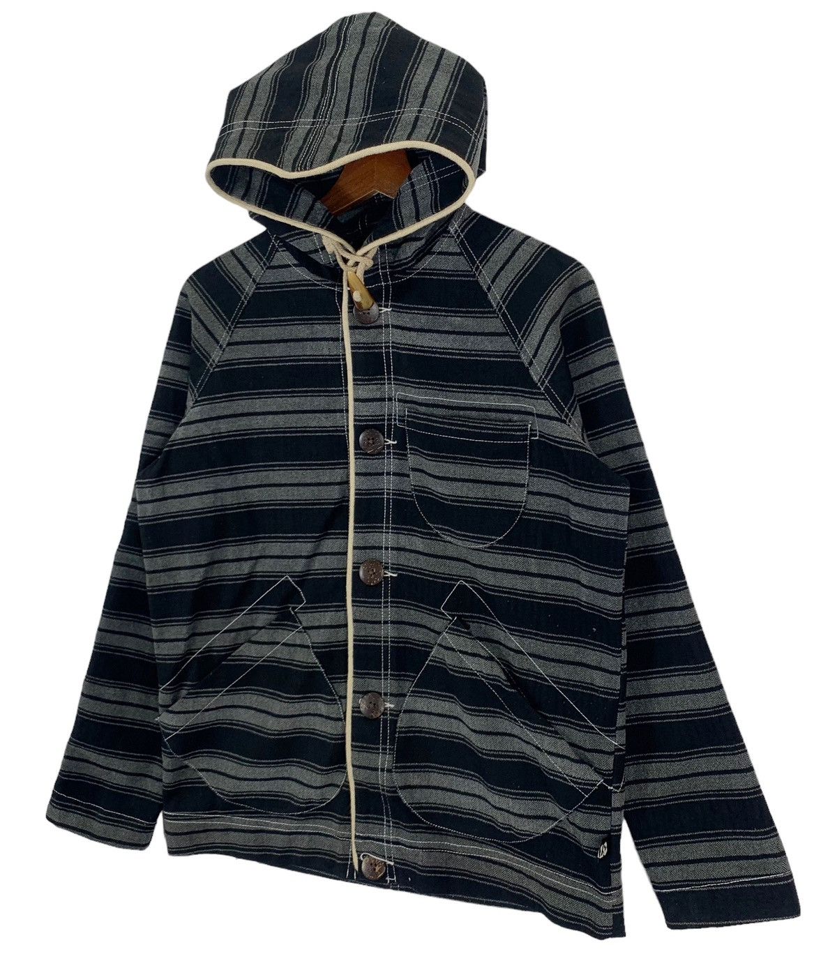 Designer × Japanese Brand × Vintage VINTAGE GALE CHORE HOODIE JACKET Size US M / EU 48-50 / 2 - 2 Thumbnail