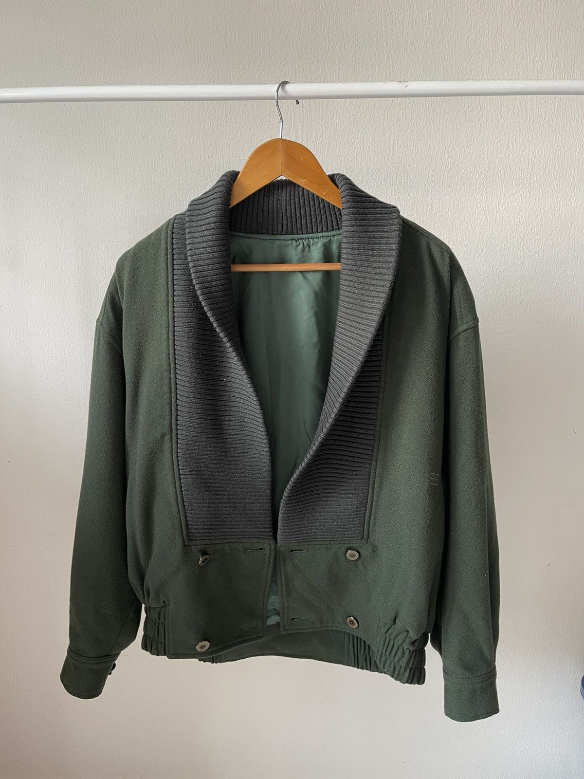 Balenciaga Vintage Balenciaga Wool Jacket Size US L / EU 52-54 / 3 - 5 Thumbnail