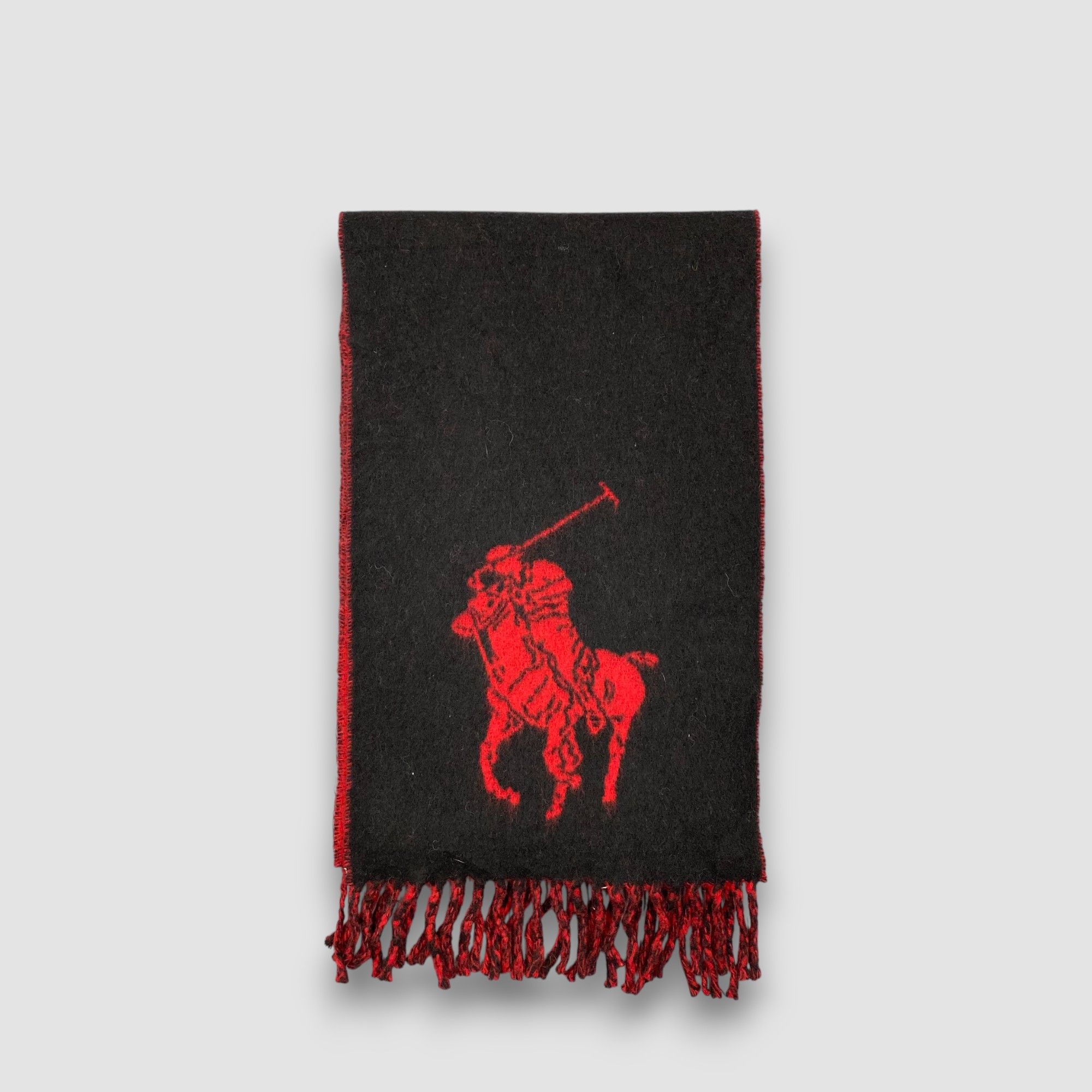 Polo Ralph Lauren Vintage Polo Ralph Lauren Scarf Muffler Wool Winter Scarves Size ONE SIZE - 2 Thumbnail
