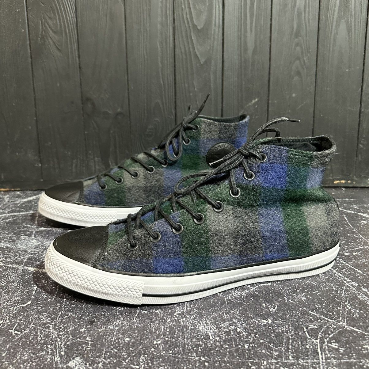 Converse Converse & Woolrich Men’s High top Sneakers 46eu 30cm 11.5us Size US 11.5 / EU 44-45 - 4 Thumbnail