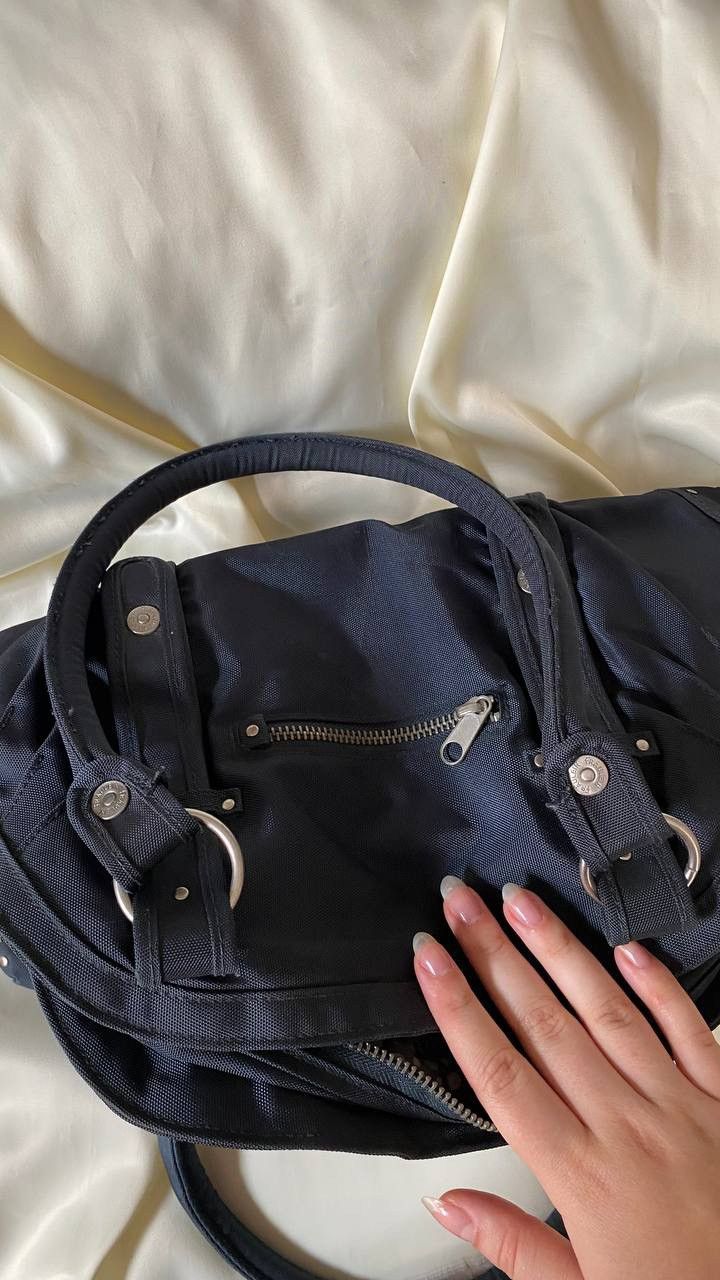 Vintage Navy blue vintage y2k shoulder bag Size ONE SIZE - 8 Thumbnail