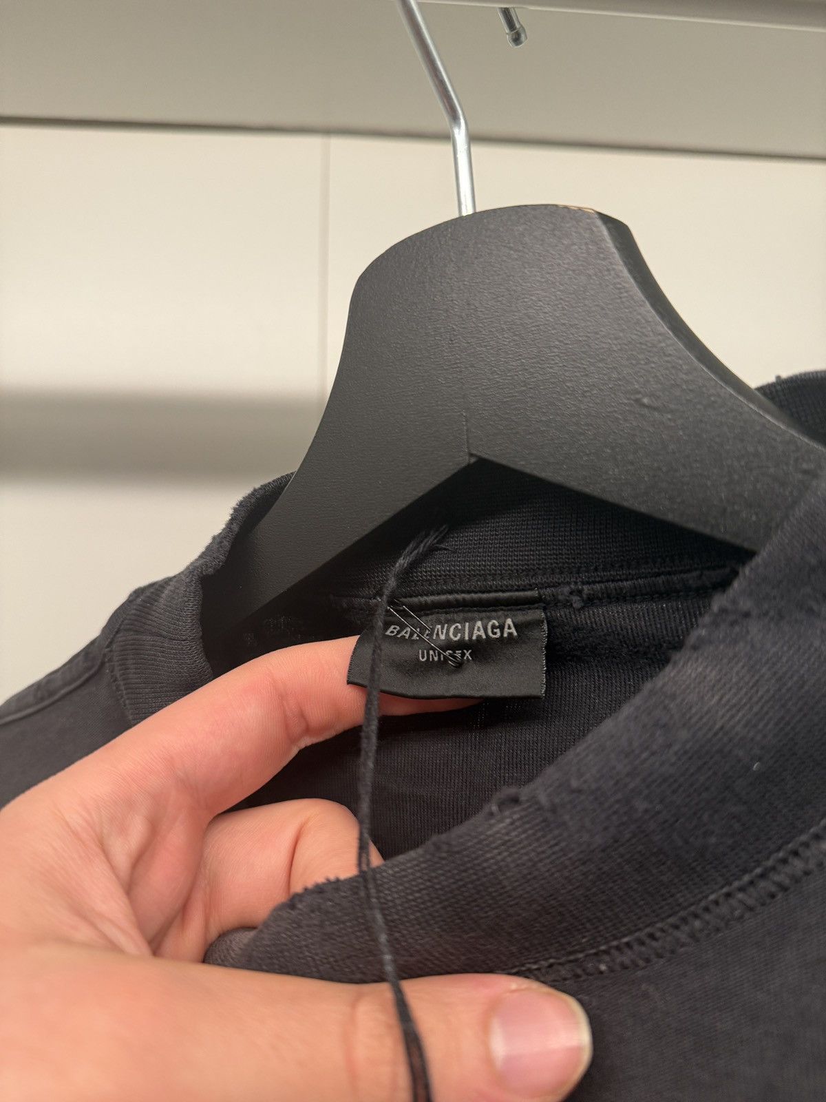 Balenciaga Balenciaga see new buy now distressed T-Shirt Size US S / EU 44-46 / 1 - 3 Thumbnail