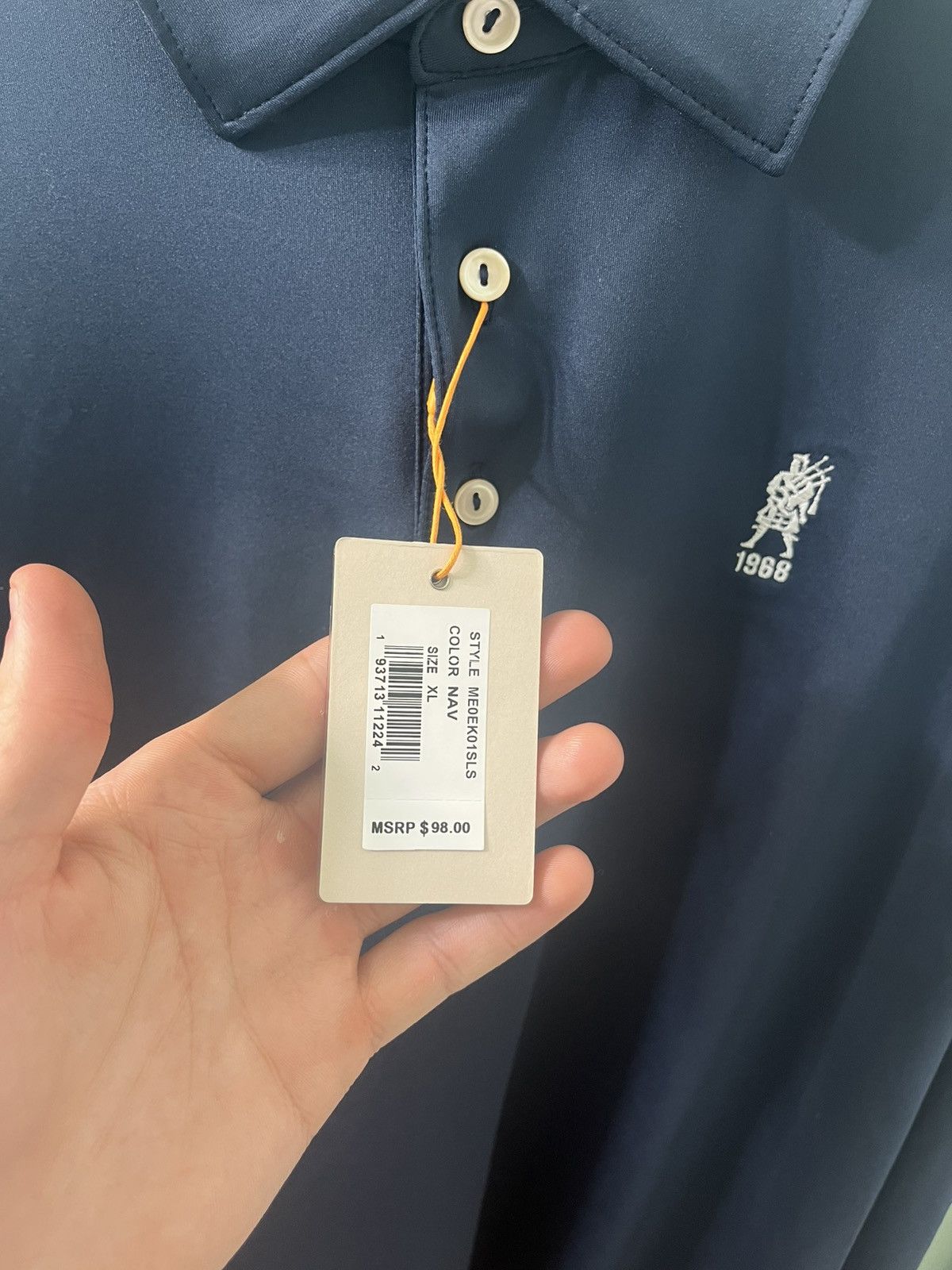 Peter Millar Peter Millar long sleeve polo Size US XL / EU 56 / 4 - 3 Thumbnail
