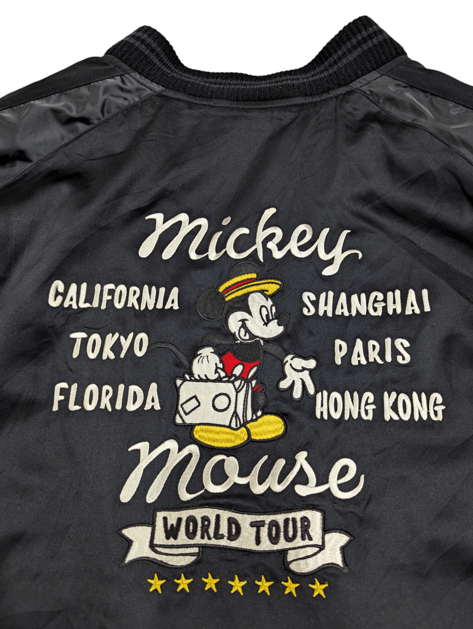 Disney × Japanese Brand DISNEY MICKEY MOUSE SUKAJAN JACKET EMBROIDERY Size US XL / EU 56 / 4 - 2 Thumbnail