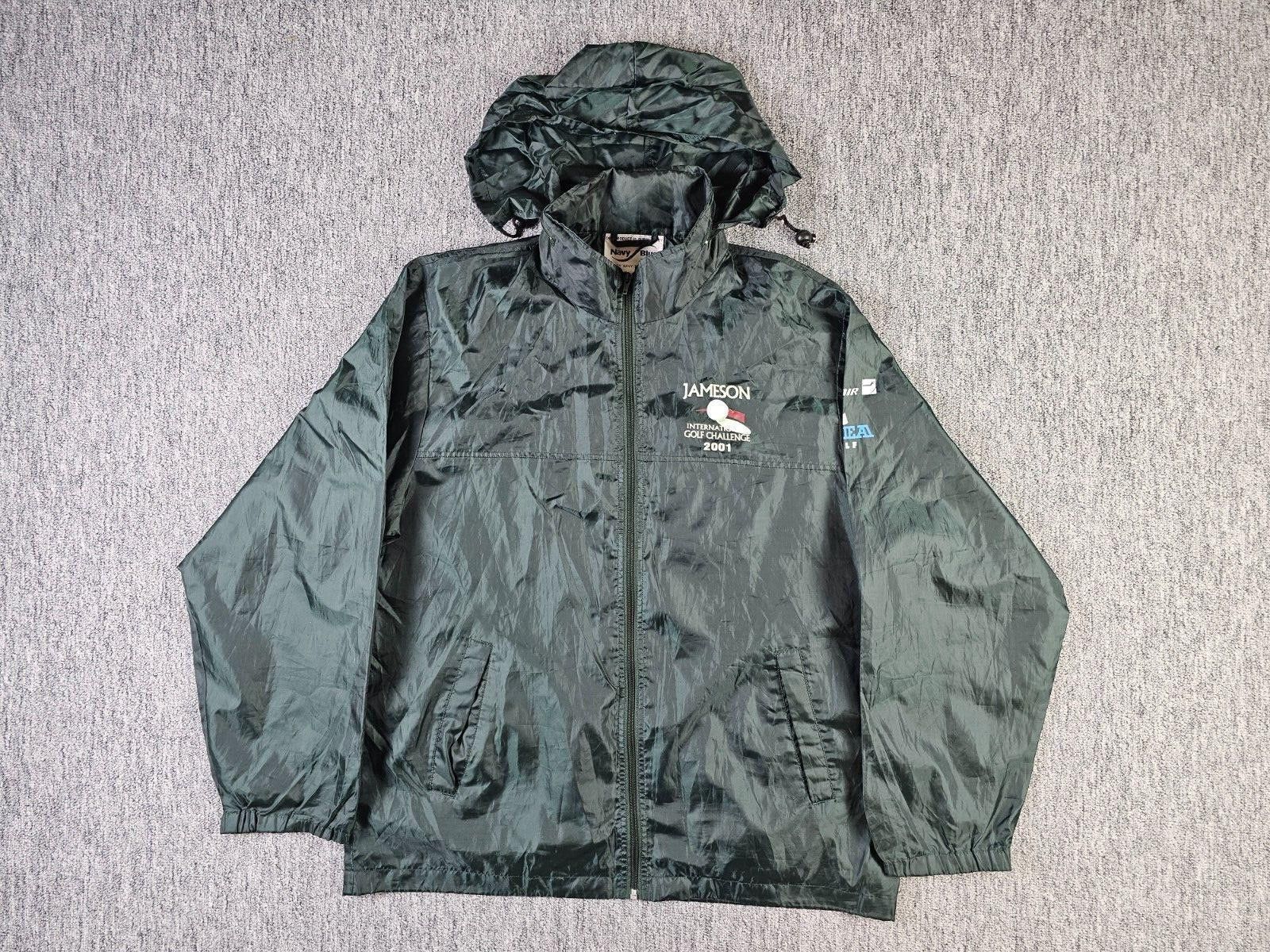 Jameson Irish Whiskey Vintage 2001 Jameson Whiskey Golf Windbreaker Jacket Y2K M Size US M / EU 48-50 / 2 - 4 Thumbnail