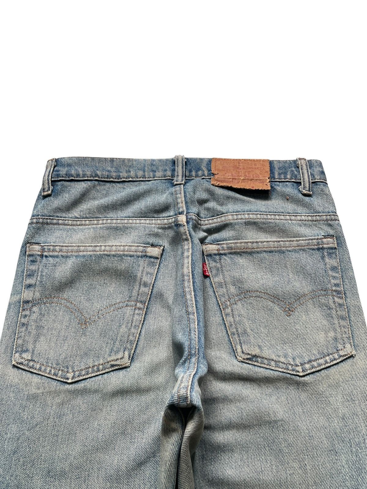 Levi's Vintage 70s Levis 517 Mud Wash Bootcut Flare Jeans Button 8 Size US 30 / EU 46 - 8 Thumbnail