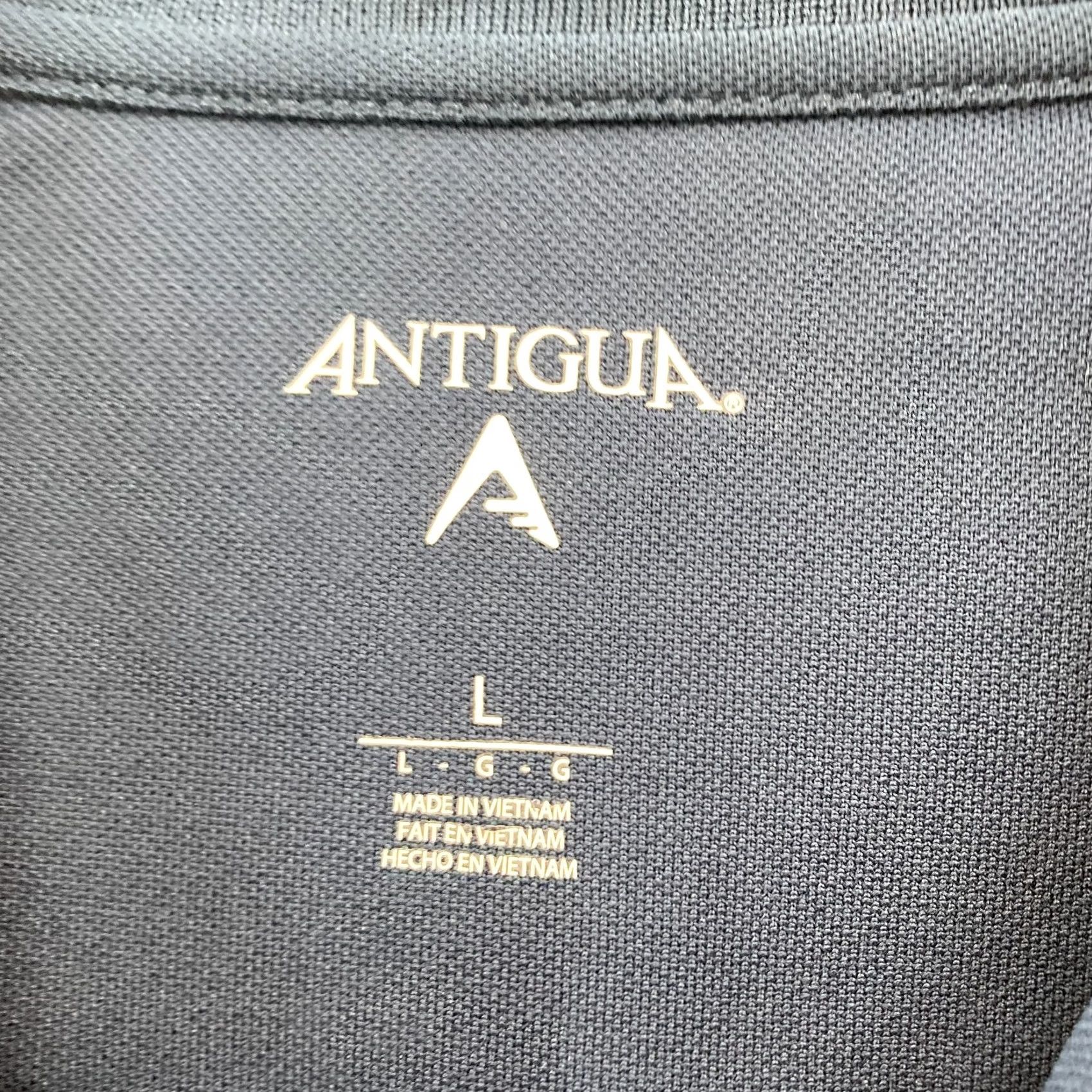 Vintage Antigua Columbus Blue Jackets Polo Shirt Mens L Navy Blue Pique NHL Hockey Polo Shirt Collegi Sports Team Logo Embroidered Size US L / EU 52-54 / 3 - 4 Thumbnail
