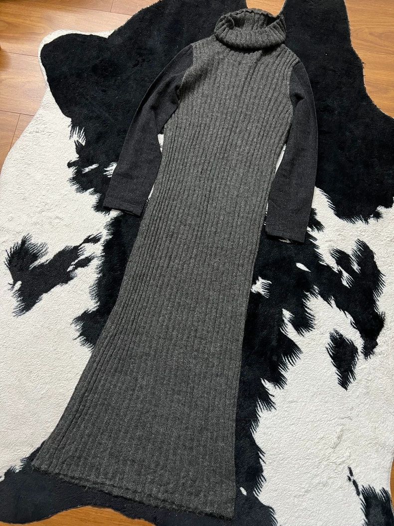 Issey Miyake Issey Miyake Grey sweater dress Size M / US 6-8 / IT 42-44 - 3 Thumbnail