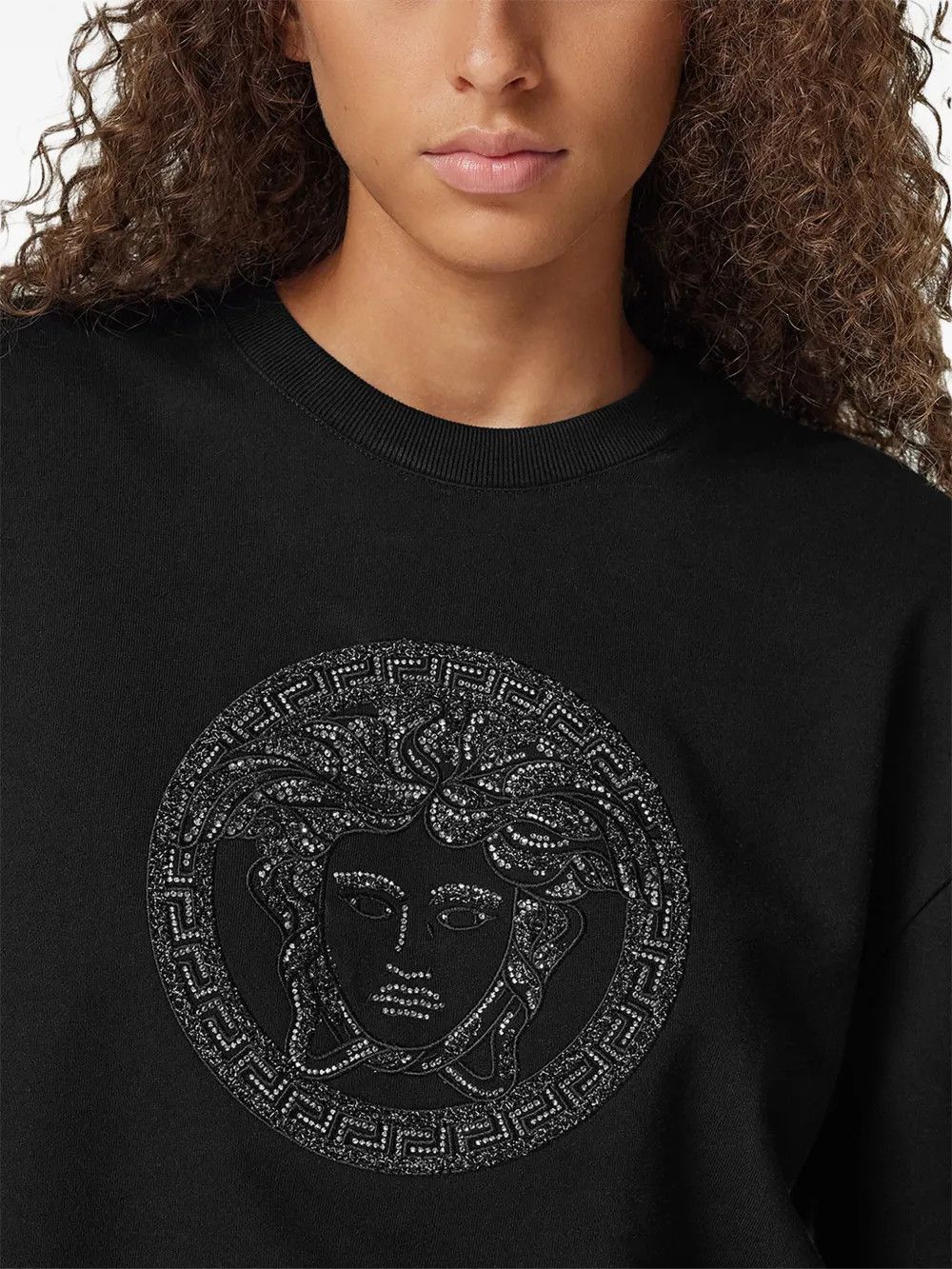 Versace o1y0226 Sweatshirt in Black Size XS / US 0-2 / IT 36-38 - 4 Thumbnail