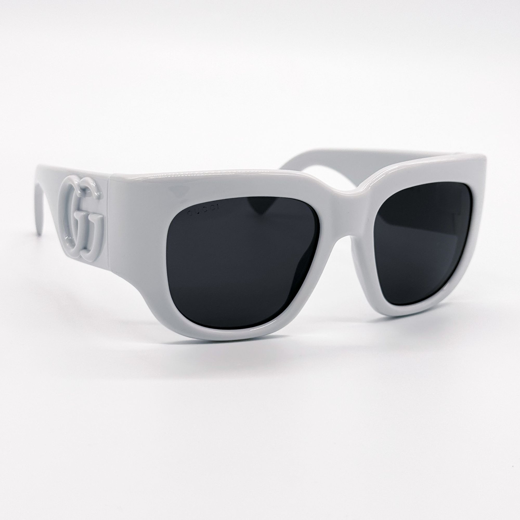 Gucci NEW GUCCI GG1545S 003 SQUARE LIGHT GREY WOMEN SUNGLASSES GUC Size ONE SIZE - 5 Thumbnail